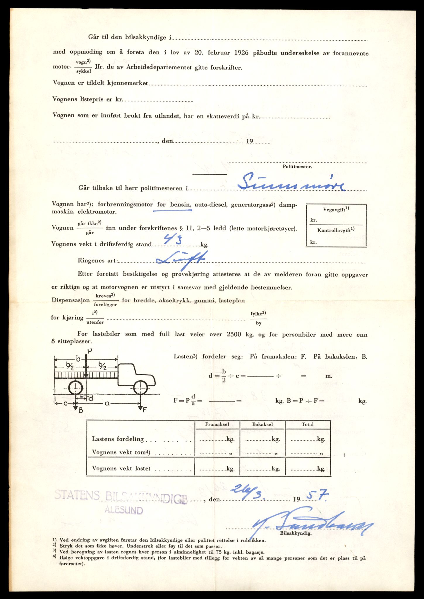 Møre og Romsdal vegkontor - Ålesund trafikkstasjon, AV/SAT-A-4099/F/Fe/L0030: Registreringskort for kjøretøy T 11620 - T 11799, 1927-1998, s. 598