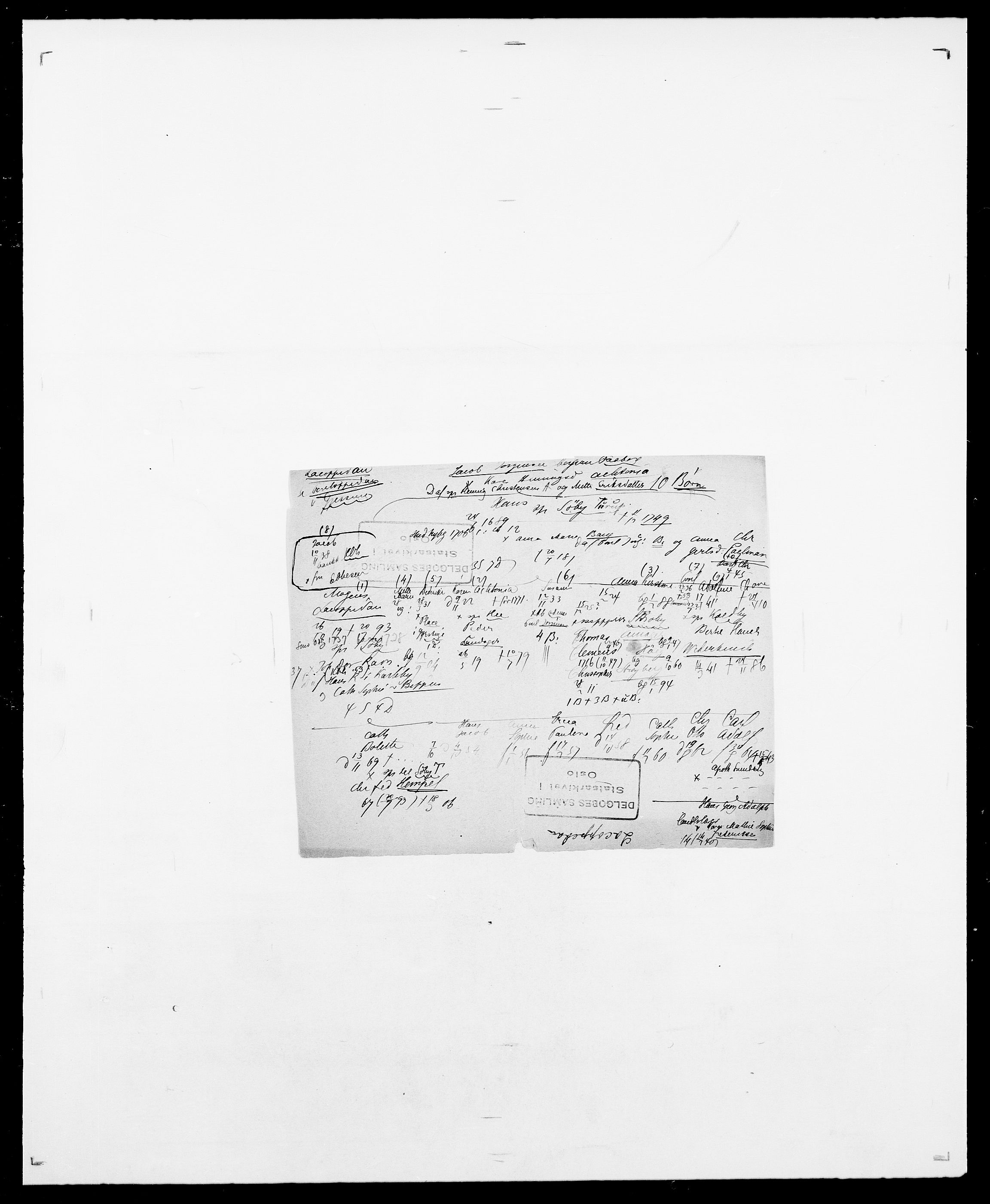Delgobe, Charles Antoine - samling, SAO/PAO-0038/D/Da/L0022: Krog - Lasteen, s. 369