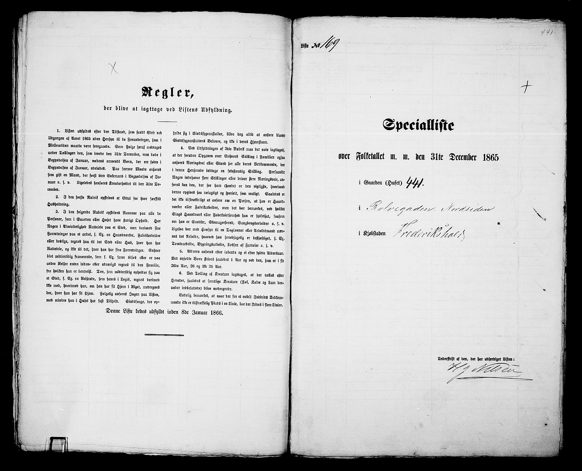 RA, Folketelling 1865 for 0101P Fredrikshald prestegjeld, 1865, s. 349