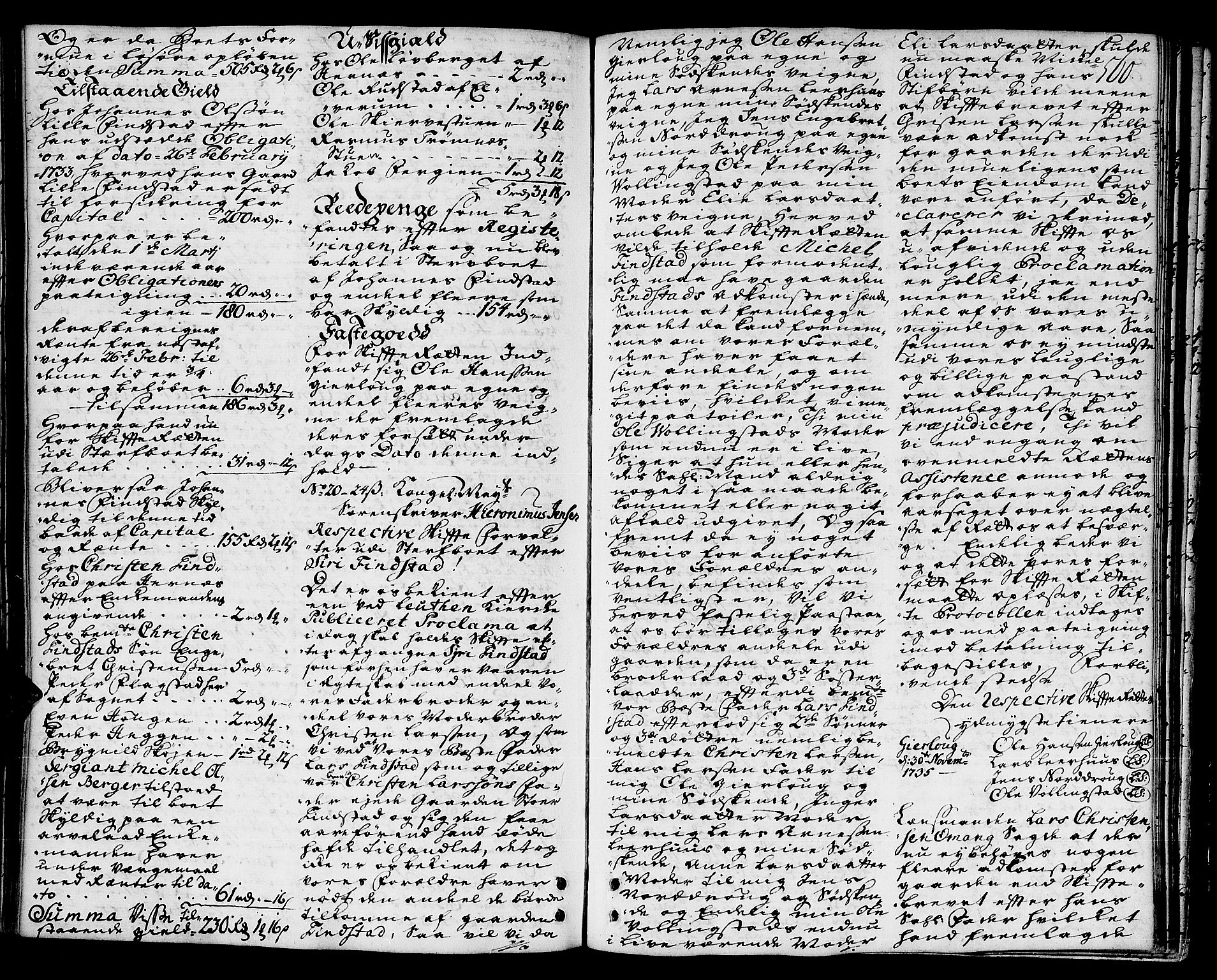Hedemarken sorenskriveri, SAH/TING-034/J/Ja/L0008: Skifteprotokoll, 1732-1735, s. 559b-560a