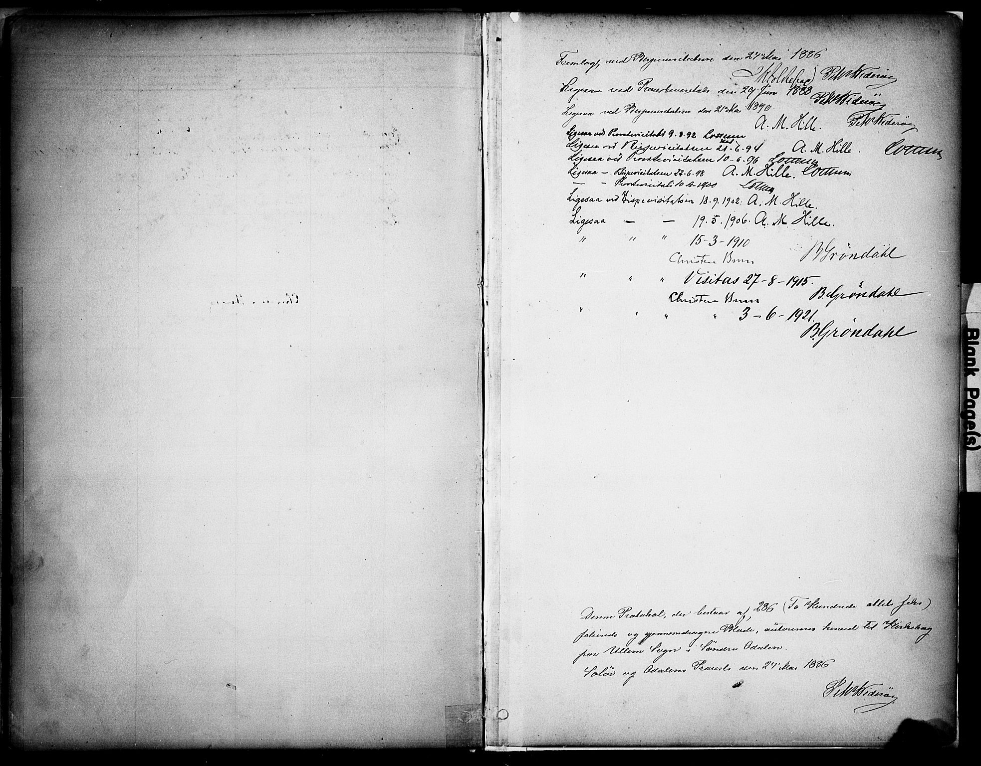 Sør-Odal prestekontor, AV/SAH-PREST-030/H/Ha/Haa/L0008: Ministerialbok nr. 8, 1886-1922