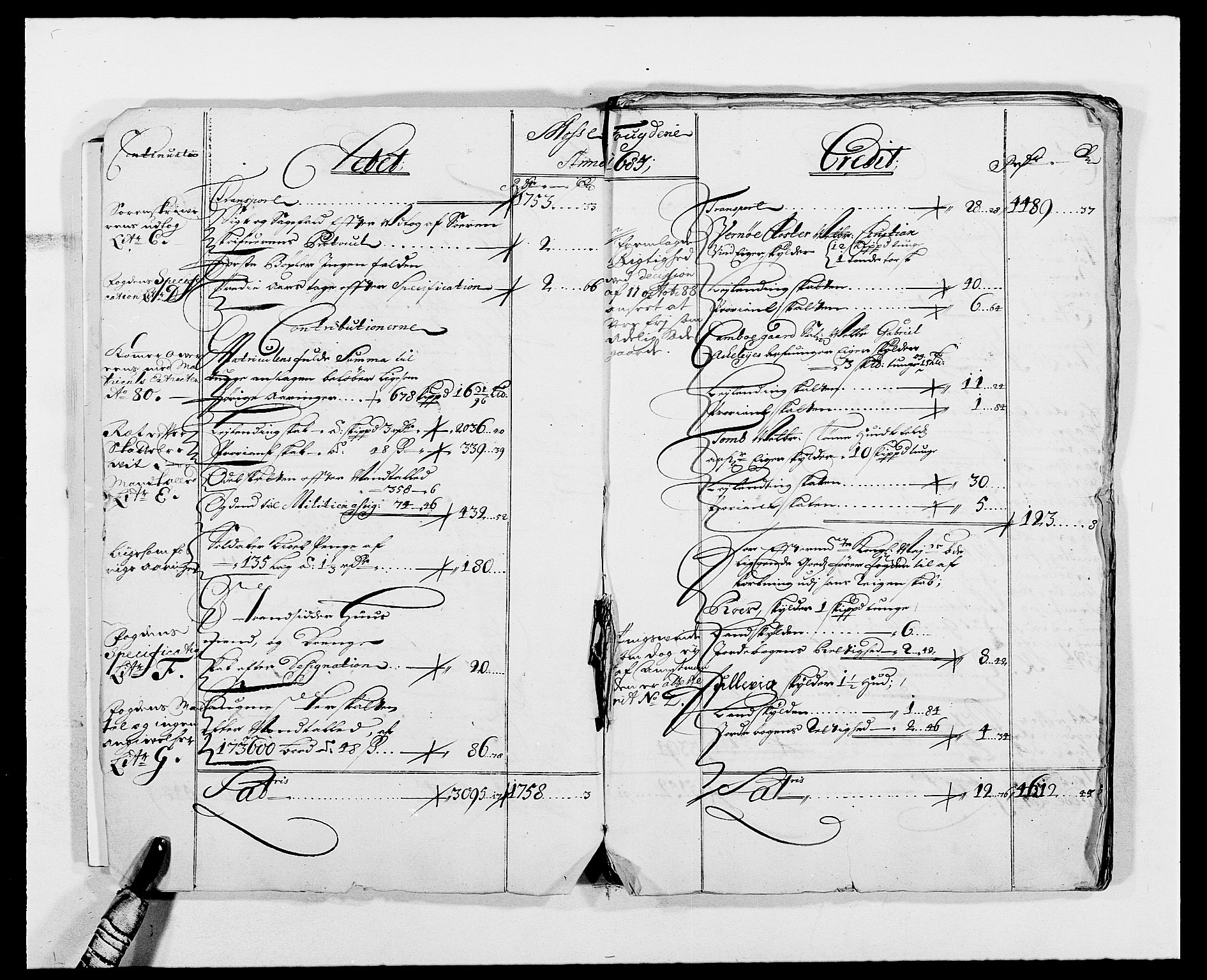 Rentekammeret inntil 1814, Reviderte regnskaper, Fogderegnskap, AV/RA-EA-4092/R02/L0107: Fogderegnskap Moss og Verne kloster, 1685-1691, s. 5