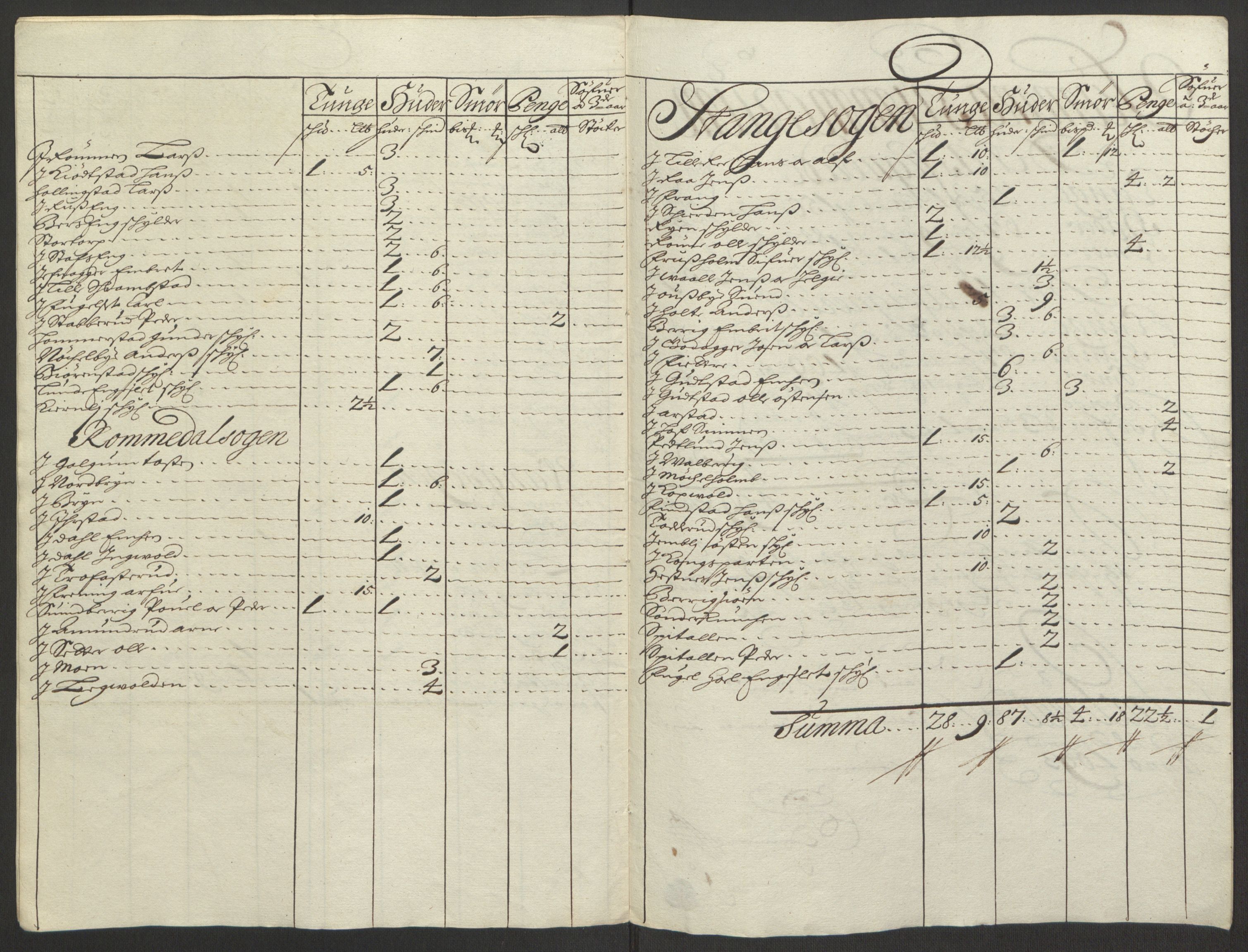 Rentekammeret inntil 1814, Reviderte regnskaper, Fogderegnskap, RA/EA-4092/R16/L1034: Fogderegnskap Hedmark, 1693, s. 37