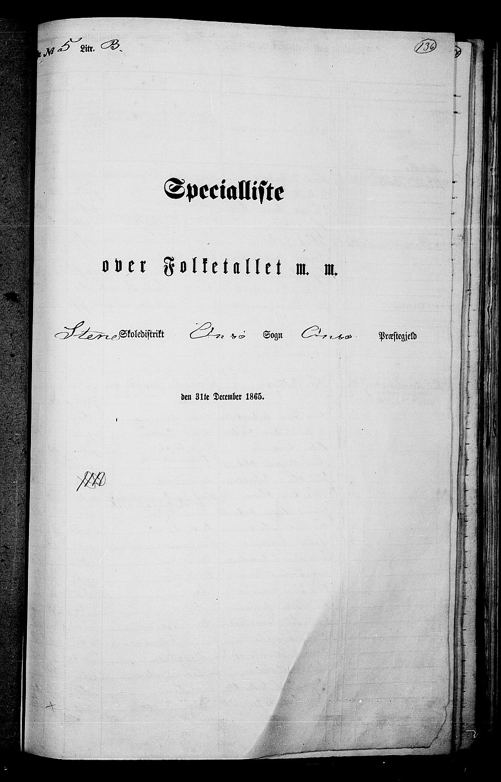 RA, Folketelling 1865 for 0134P Onsøy prestegjeld, 1865, s. 126