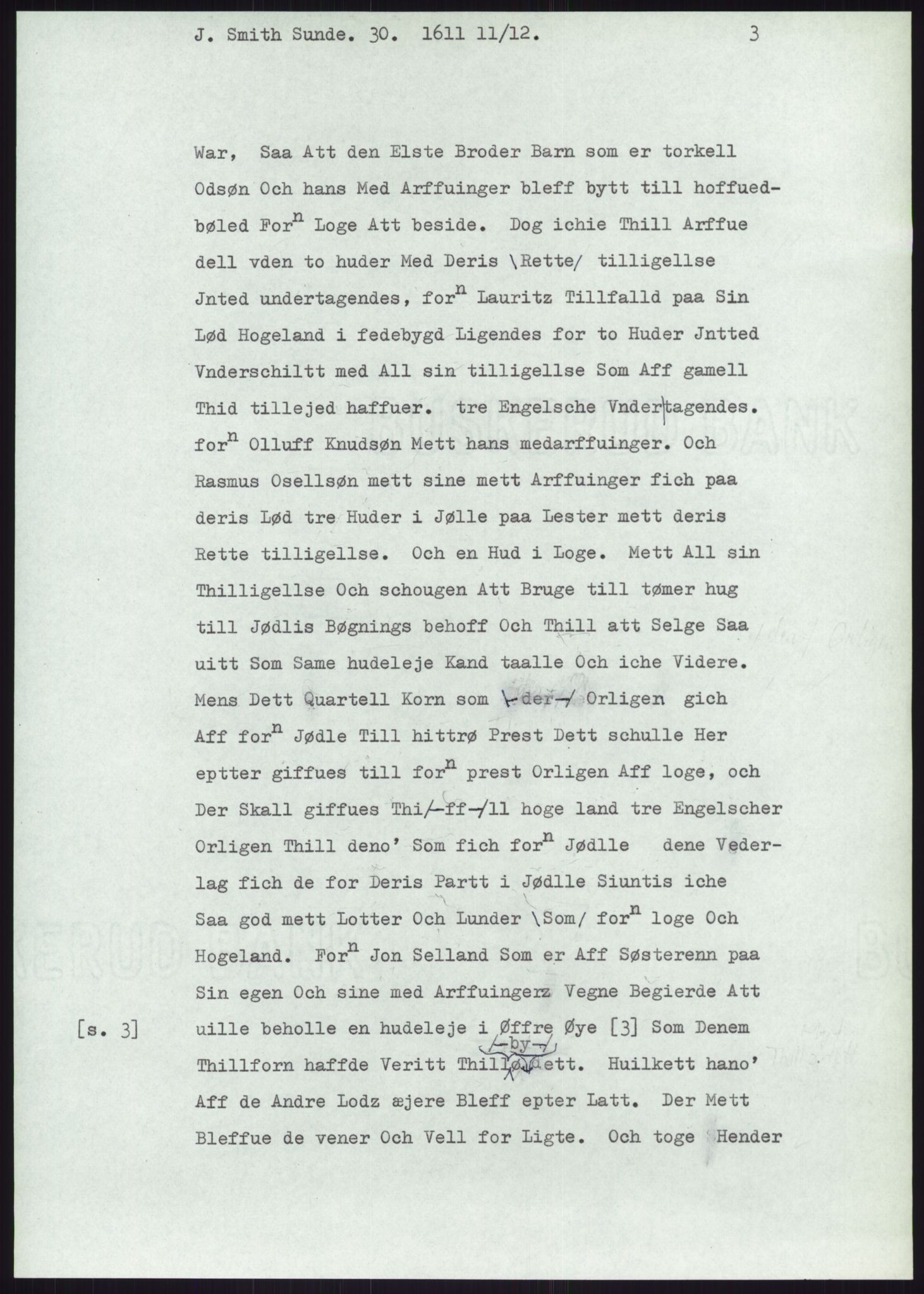 Samlinger til kildeutgivelse, Diplomavskriftsamlingen, AV/RA-EA-4053/H/Ha, s. 3358