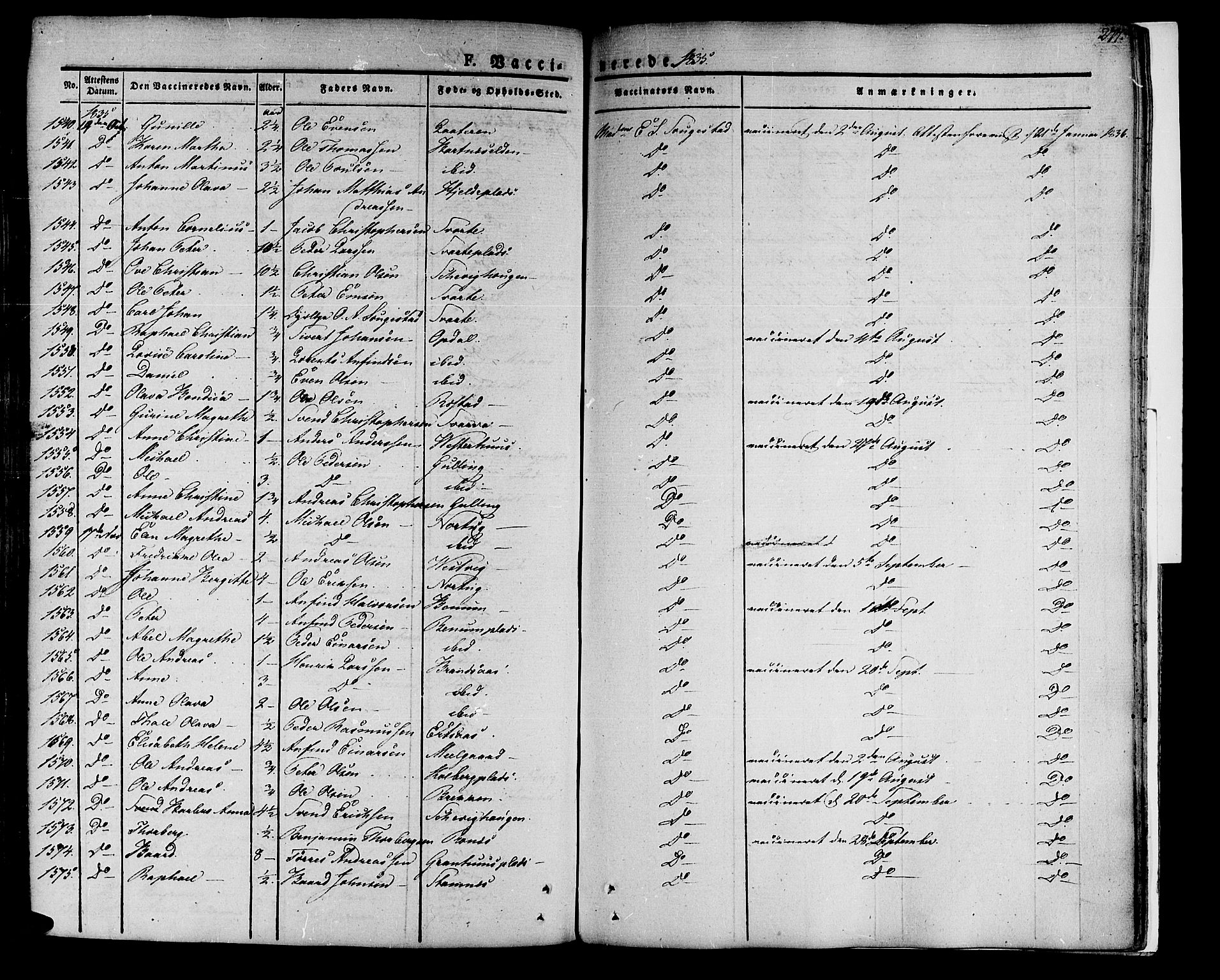 Ministerialprotokoller, klokkerbøker og fødselsregistre - Nord-Trøndelag, AV/SAT-A-1458/741/L0390: Ministerialbok nr. 741A04, 1822-1836, s. 277