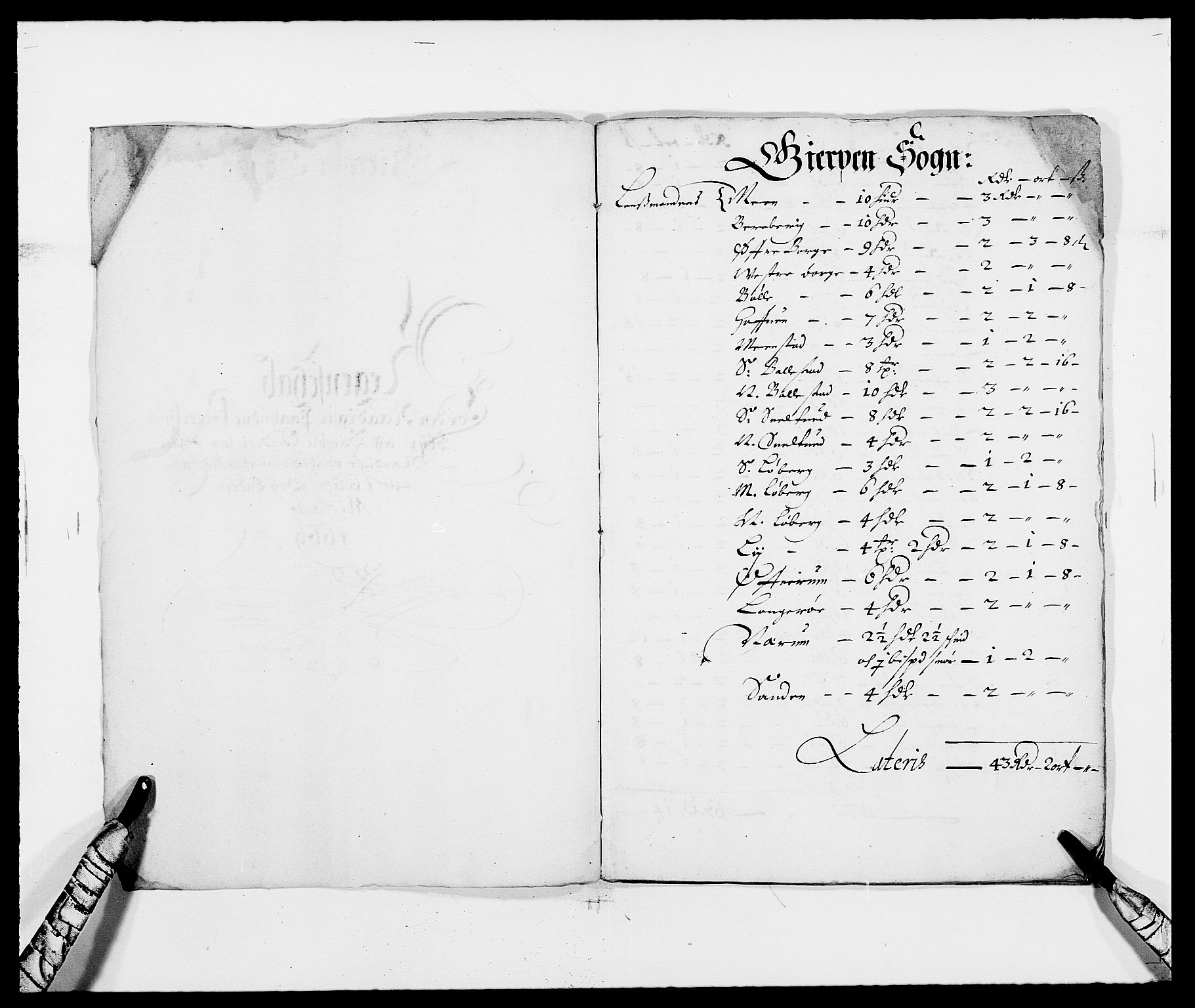 Rentekammeret inntil 1814, Reviderte regnskaper, Fogderegnskap, AV/RA-EA-4092/R34/L2040: Fogderegnskap Bamble, 1662-1669, s. 265