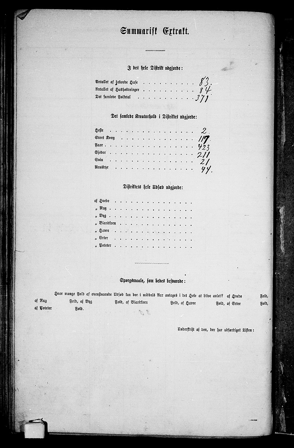 RA, Folketelling 1865 for 2018P Måsøy prestegjeld, 1865, s. 17