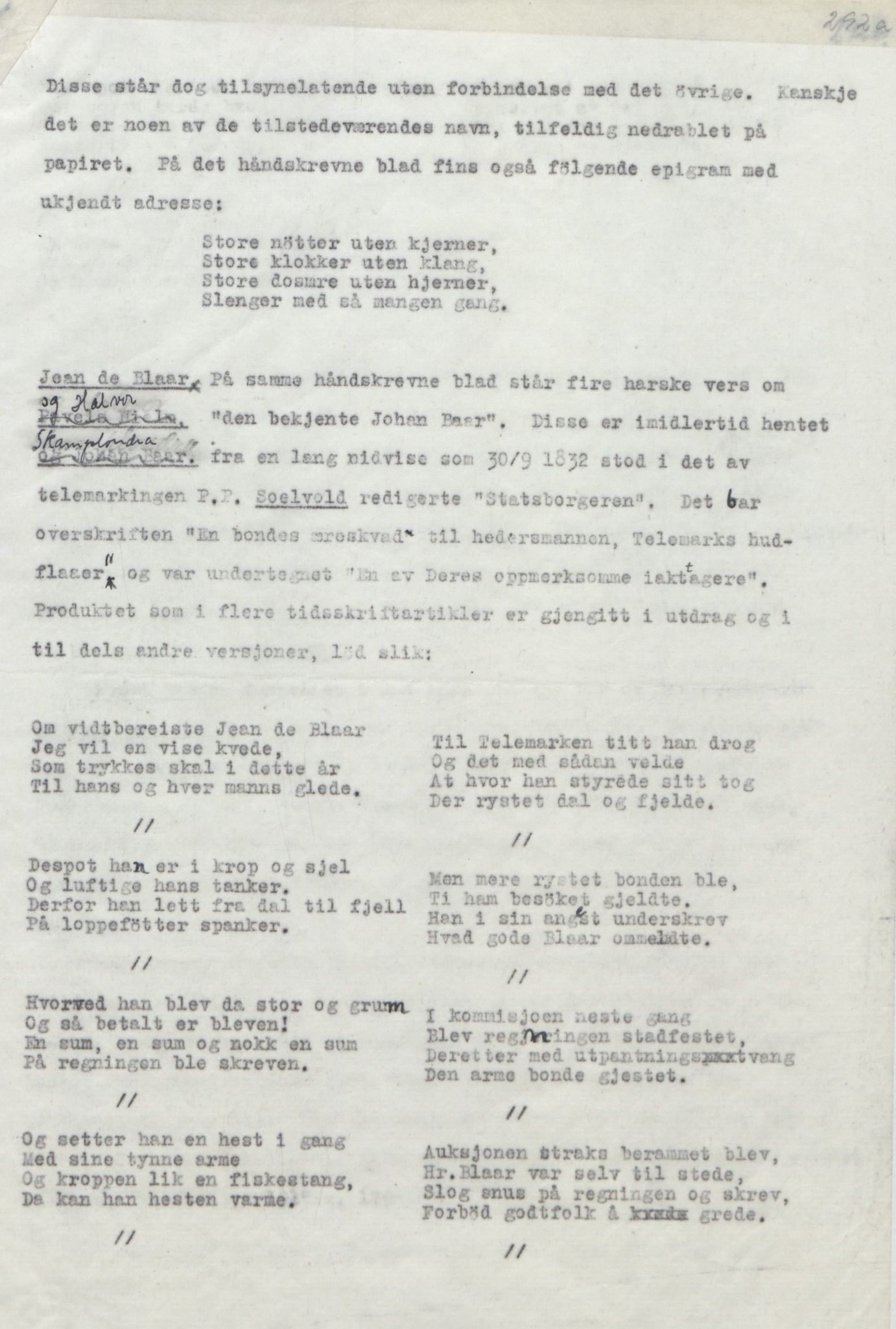 Rikard Berge, TEMU/TGM-A-1003/F/L0018/0056: 600-656 / 655 Brev, kataloger og andre papir til Rikard Berge. Konvolutten merka: Postpapir8, 1910-1950