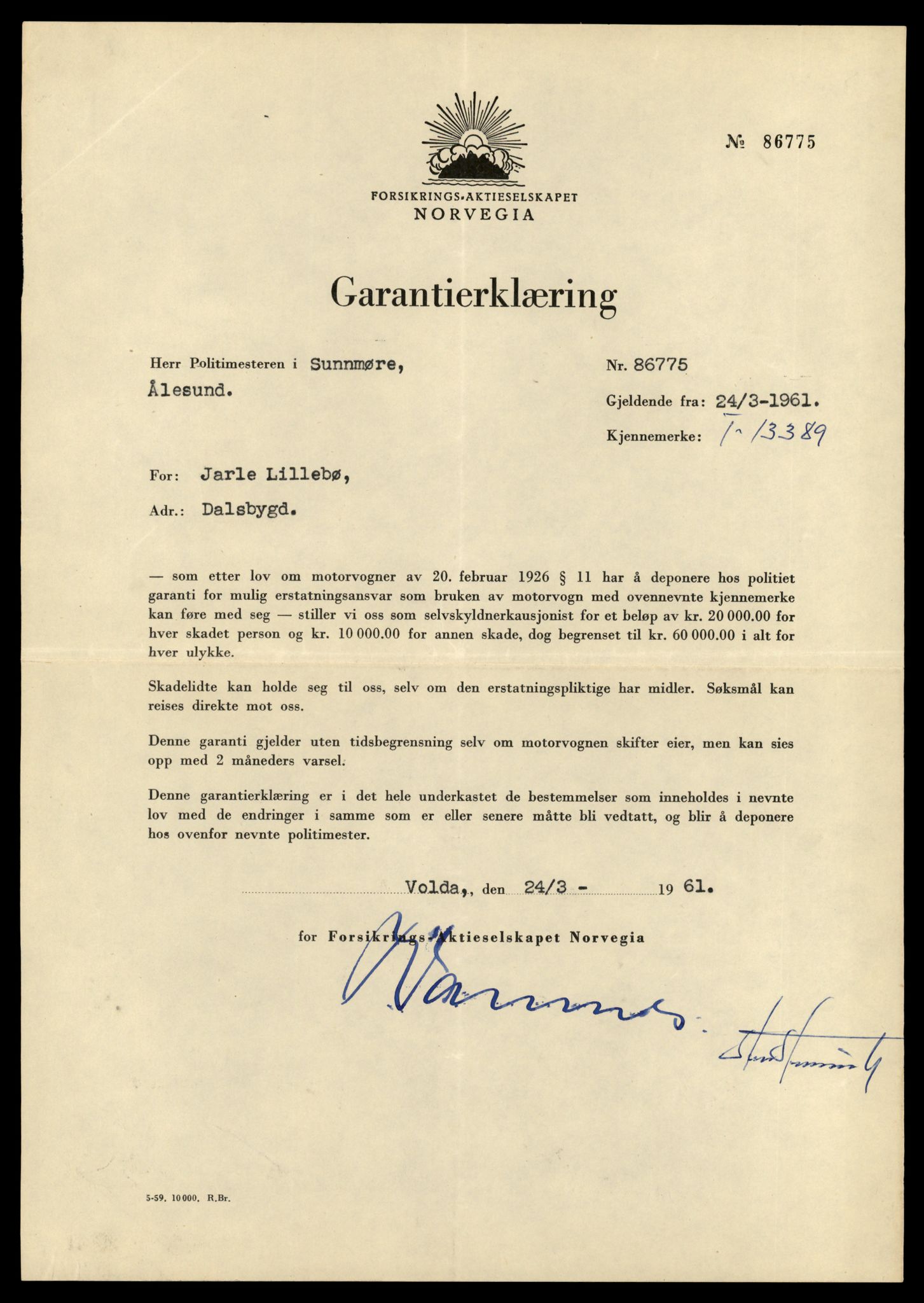 Møre og Romsdal vegkontor - Ålesund trafikkstasjon, AV/SAT-A-4099/F/Fe/L0039: Registreringskort for kjøretøy T 13361 - T 13530, 1927-1998, s. 471