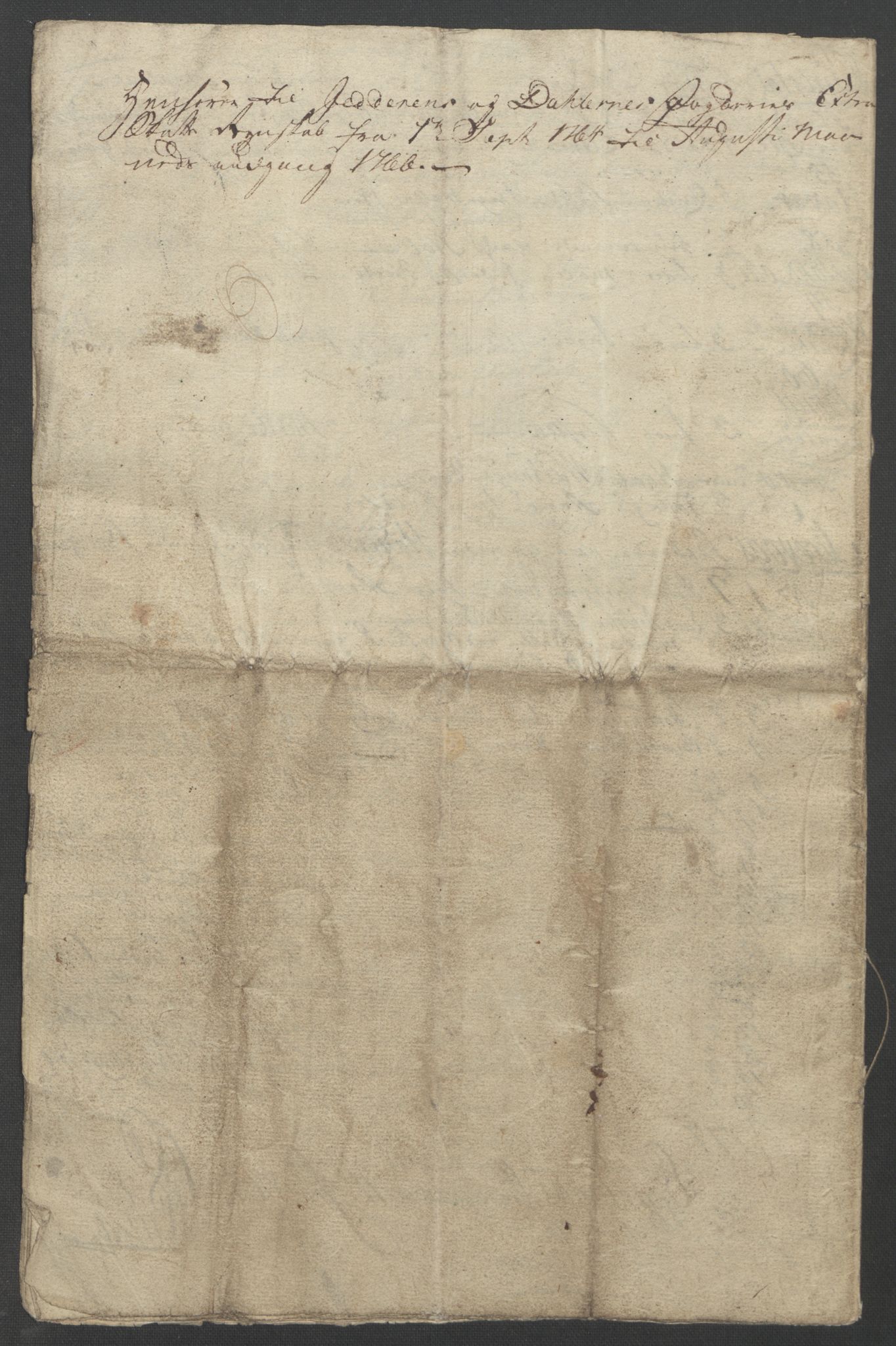 Rentekammeret inntil 1814, Reviderte regnskaper, Fogderegnskap, RA/EA-4092/R46/L2836: Ekstraskatten Jæren og Dalane, 1764-1766, s. 242