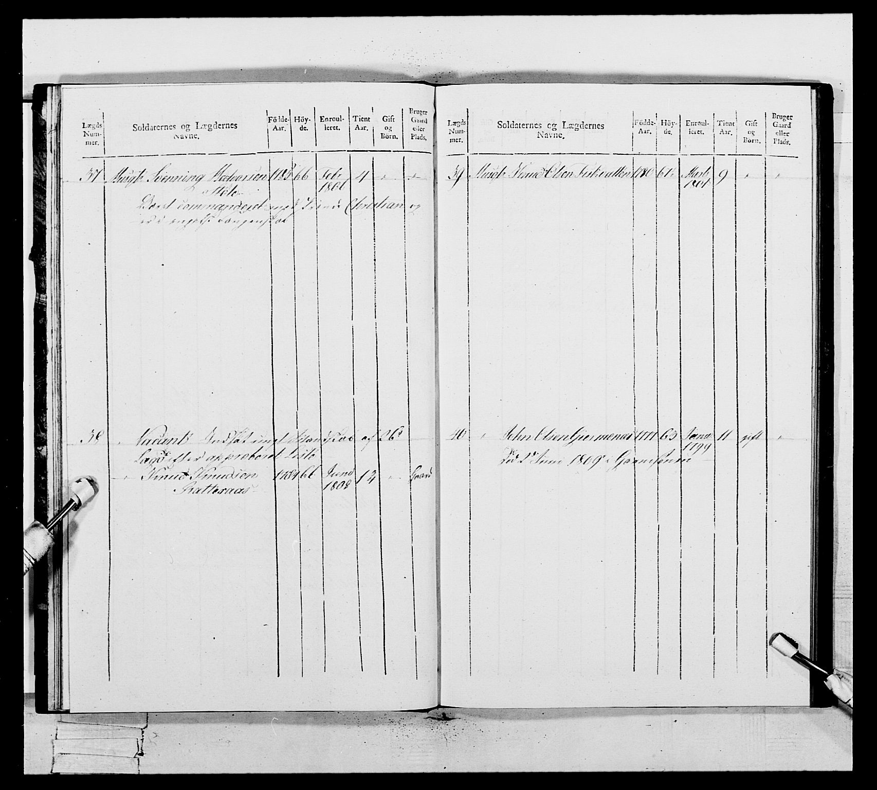 Generalitets- og kommissariatskollegiet, Det kongelige norske kommissariatskollegium, AV/RA-EA-5420/E/Eh/L0110: Vesterlenske nasjonale infanteriregiment, 1810, s. 379