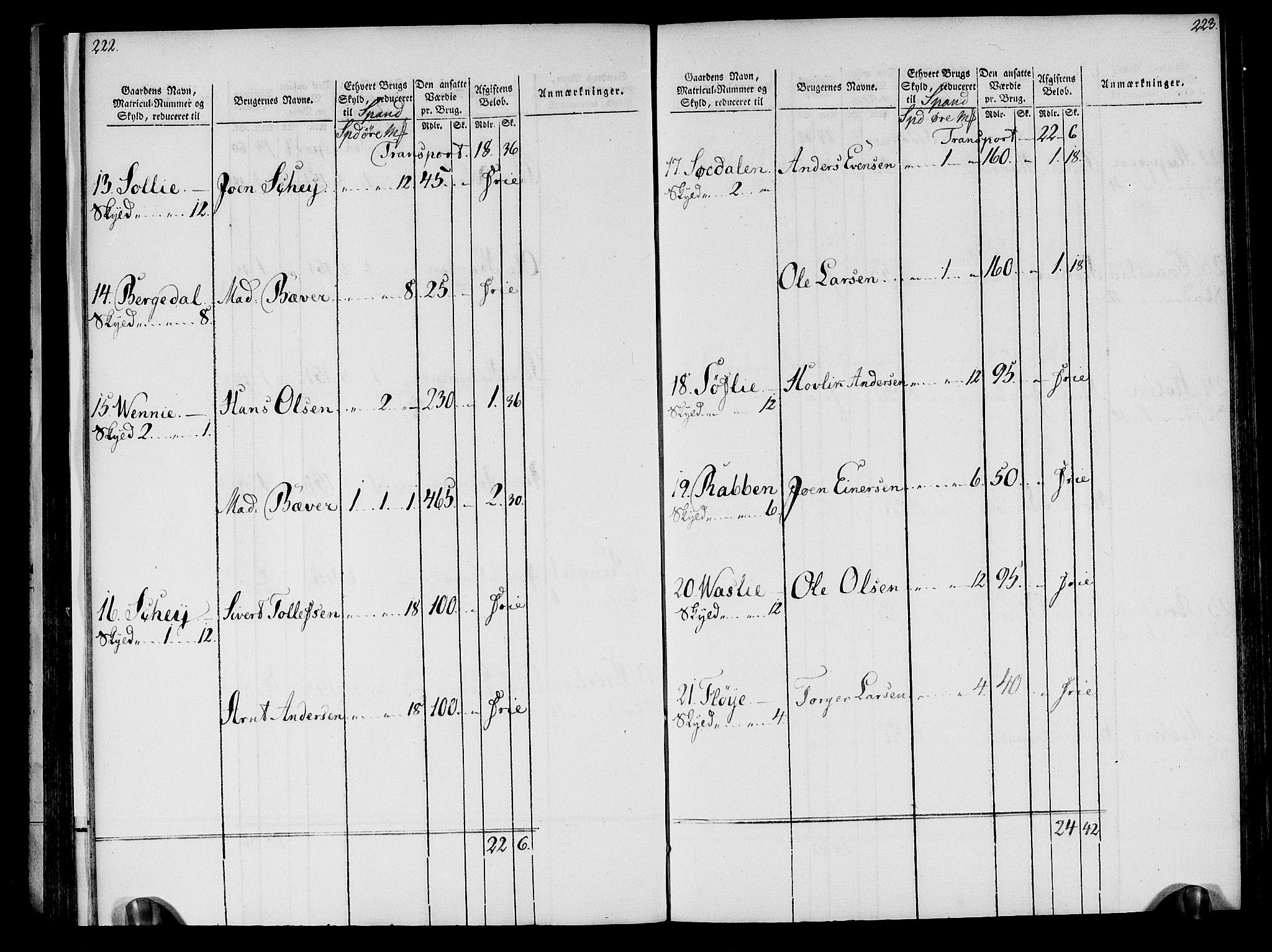 Rentekammeret inntil 1814, Realistisk ordnet avdeling, AV/RA-EA-4070/N/Ne/Nea/L0133: Nordmøre fogderi. Oppebørselsregister, 1803, s. 114