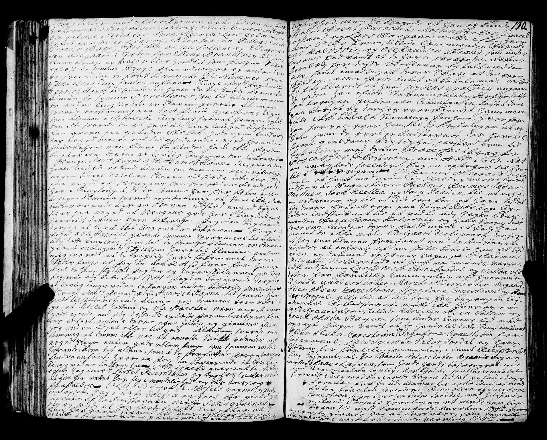 Nordmøre sorenskriveri, SAT/A-4132/1/1/1A/L0021: Tingbok nr. 20, 1740-1744, s. 129