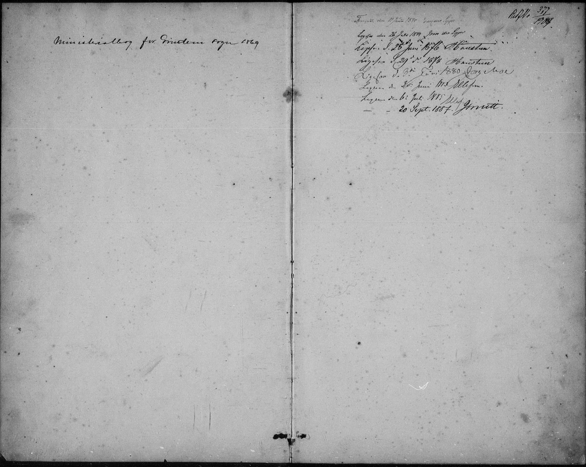 Bjelland sokneprestkontor, SAK/1111-0005/F/Fb/Fbc/L0002: Klokkerbok nr. B 2, 1867-1887