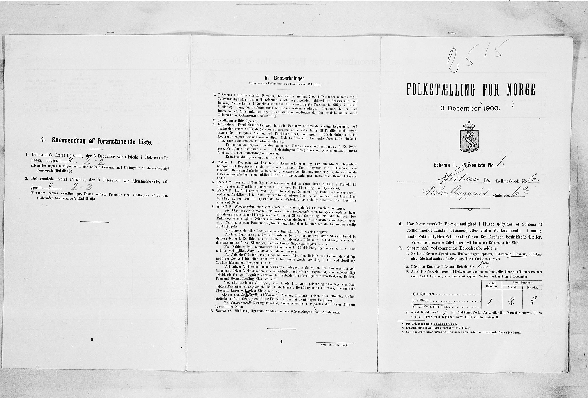 RA, Folketelling 1900 for 0703 Horten ladested, 1900, s. 4450
