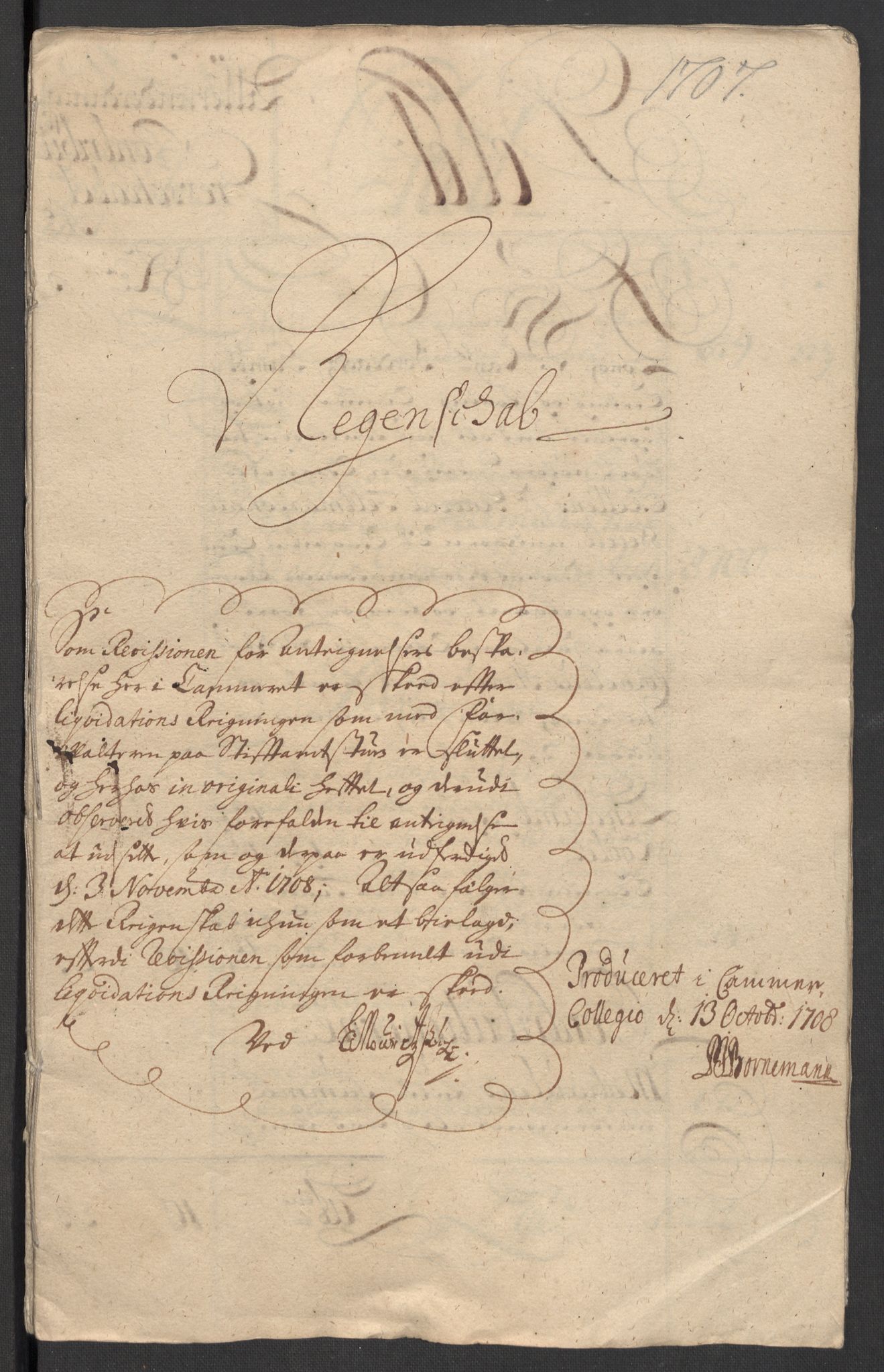 Rentekammeret inntil 1814, Reviderte regnskaper, Fogderegnskap, RA/EA-4092/R32/L1872: Fogderegnskap Jarlsberg grevskap, 1706-1707, s. 268