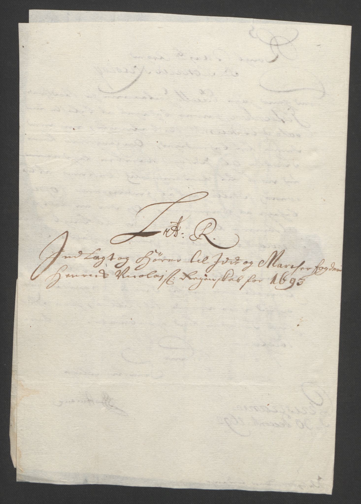 Rentekammeret inntil 1814, Reviderte regnskaper, Fogderegnskap, AV/RA-EA-4092/R01/L0011: Fogderegnskap Idd og Marker, 1692-1693, s. 340