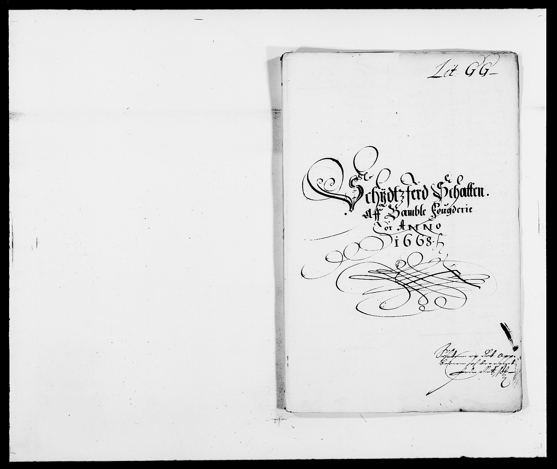 Rentekammeret inntil 1814, Reviderte regnskaper, Fogderegnskap, AV/RA-EA-4092/R34/L2040: Fogderegnskap Bamble, 1662-1669, s. 39