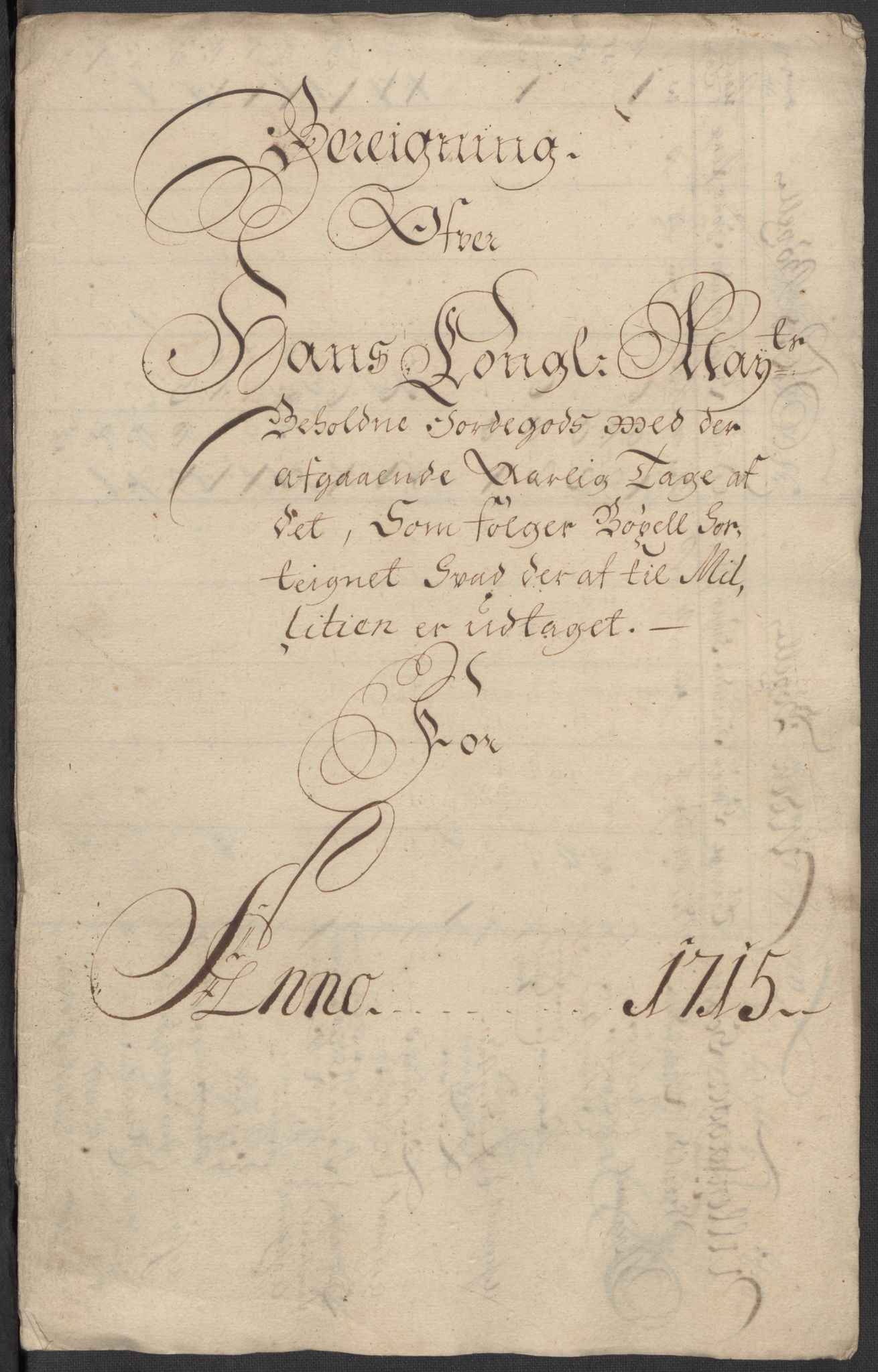 Rentekammeret inntil 1814, Reviderte regnskaper, Fogderegnskap, AV/RA-EA-4092/R12/L0724: Fogderegnskap Øvre Romerike, 1715, s. 154