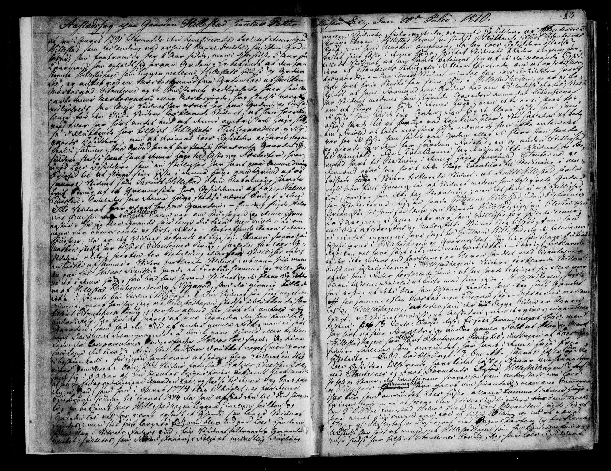 Indre Sogn tingrett, AV/SAB-A-3301/1/F/Fb/Fba/L0002: Sivile og offentlege saker, A 2, 1810-1814, s. 12b-13a