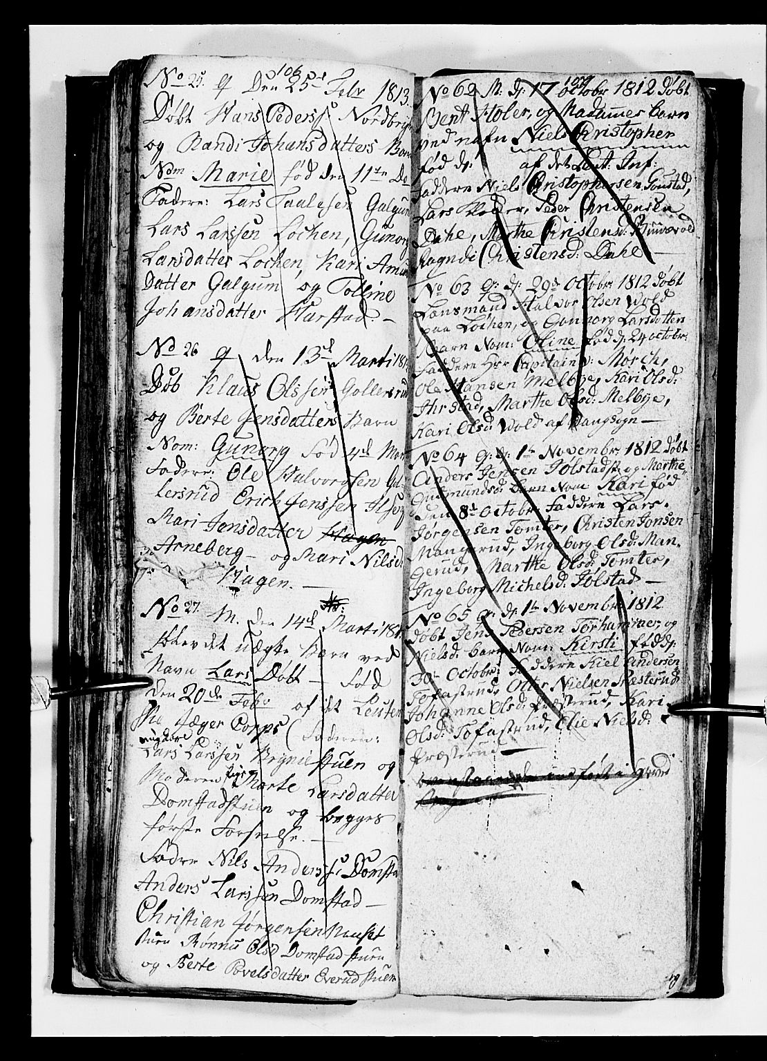 Romedal prestekontor, AV/SAH-PREST-004/L/L0004: Klokkerbok nr. 4, 1807-1814, s. 106-107