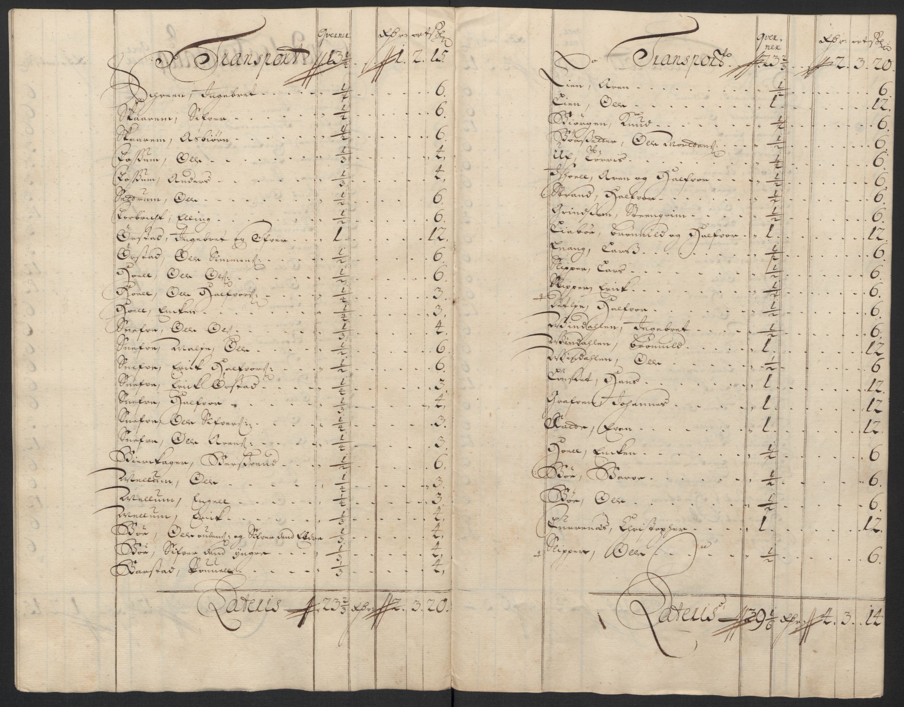 Rentekammeret inntil 1814, Reviderte regnskaper, Fogderegnskap, RA/EA-4092/R60/L3954: Fogderegnskap Orkdal og Gauldal, 1704, s. 119