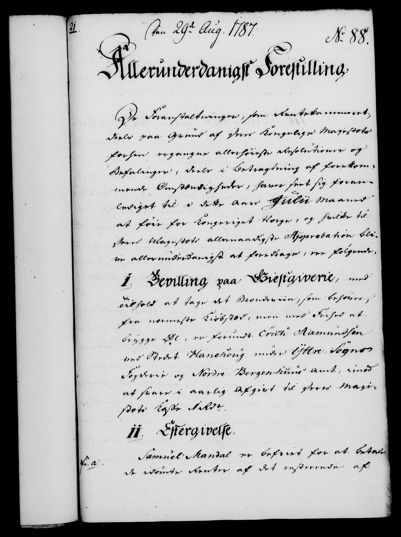 Rentekammeret, Kammerkanselliet, AV/RA-EA-3111/G/Gf/Gfa/L0069: Norsk relasjons- og resolusjonsprotokoll (merket RK 52.69), 1787, s. 958