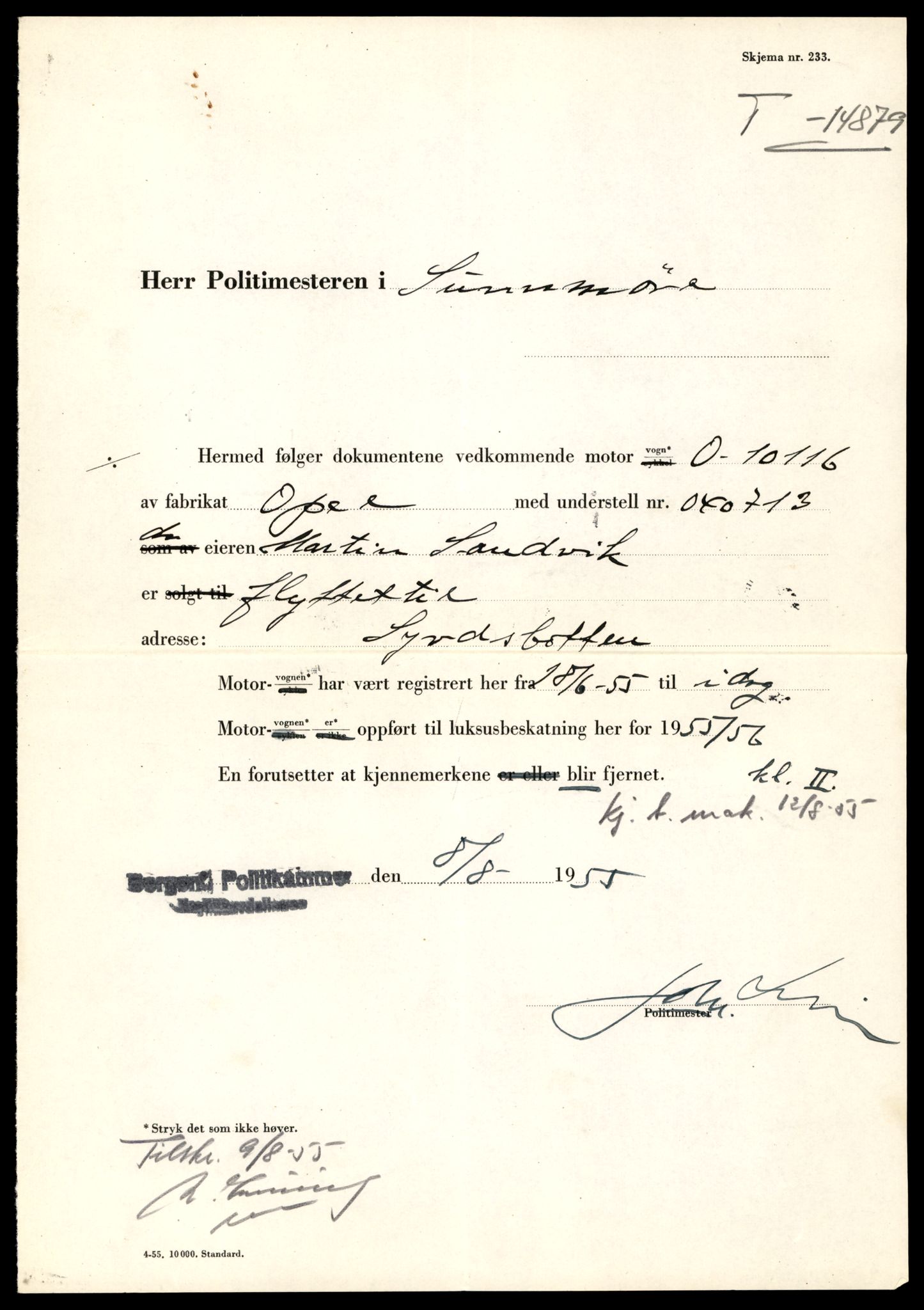 Møre og Romsdal vegkontor - Ålesund trafikkstasjon, AV/SAT-A-4099/F/Fe/L0049: Registreringskort for kjøretøy T 14864 - T 18613, 1927-1998, s. 407