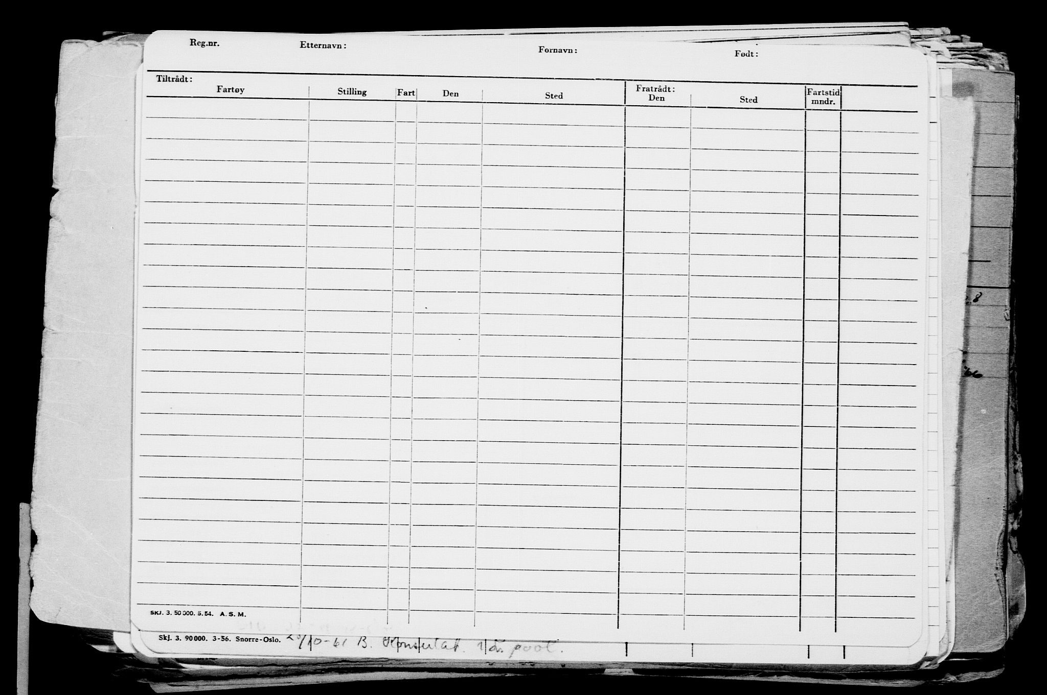 Direktoratet for sjømenn, AV/RA-S-3545/G/Gb/L0072: Hovedkort, 1907, s. 6