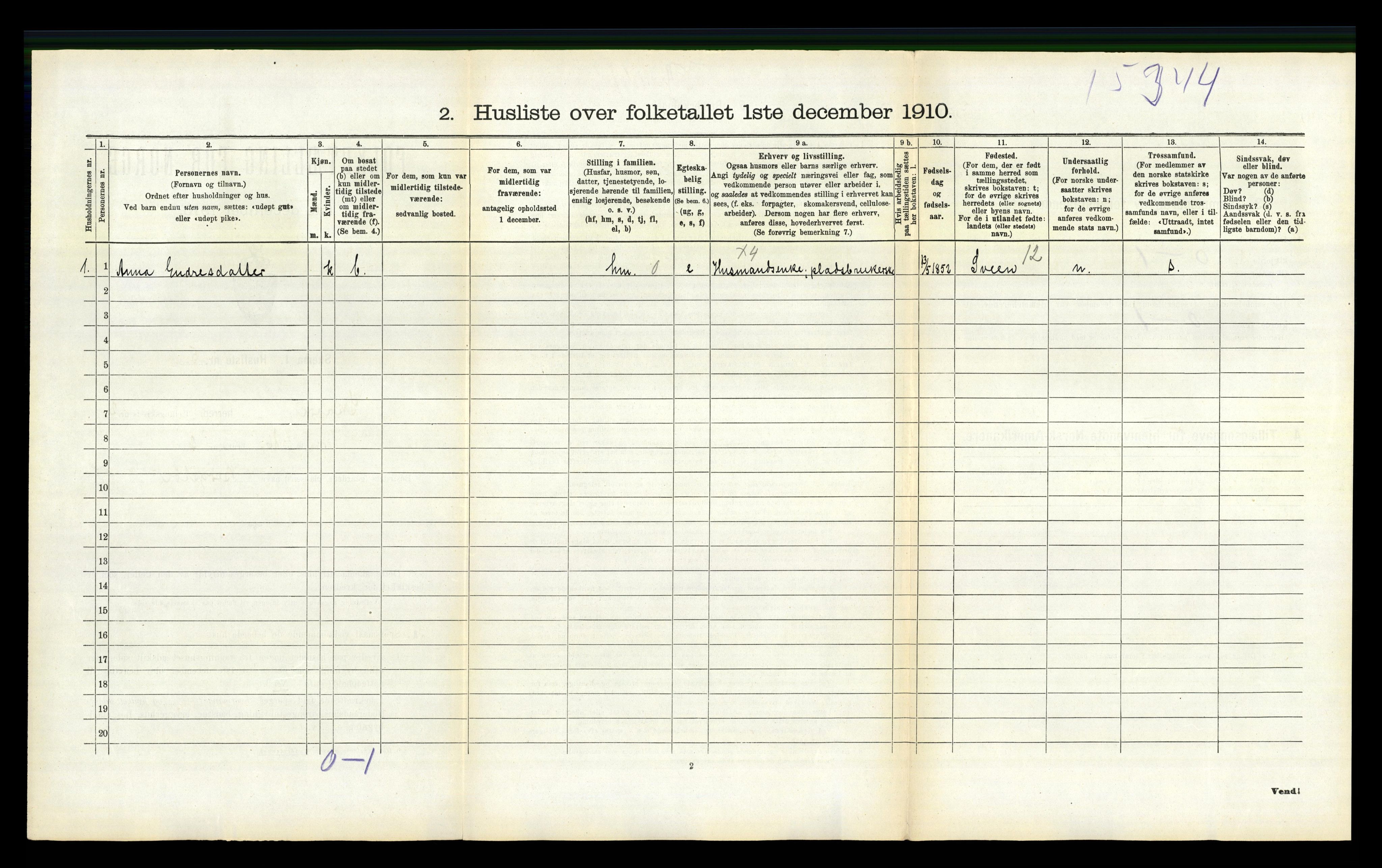 RA, Folketelling 1910 for 1153 Skåre herred, 1910, s. 97