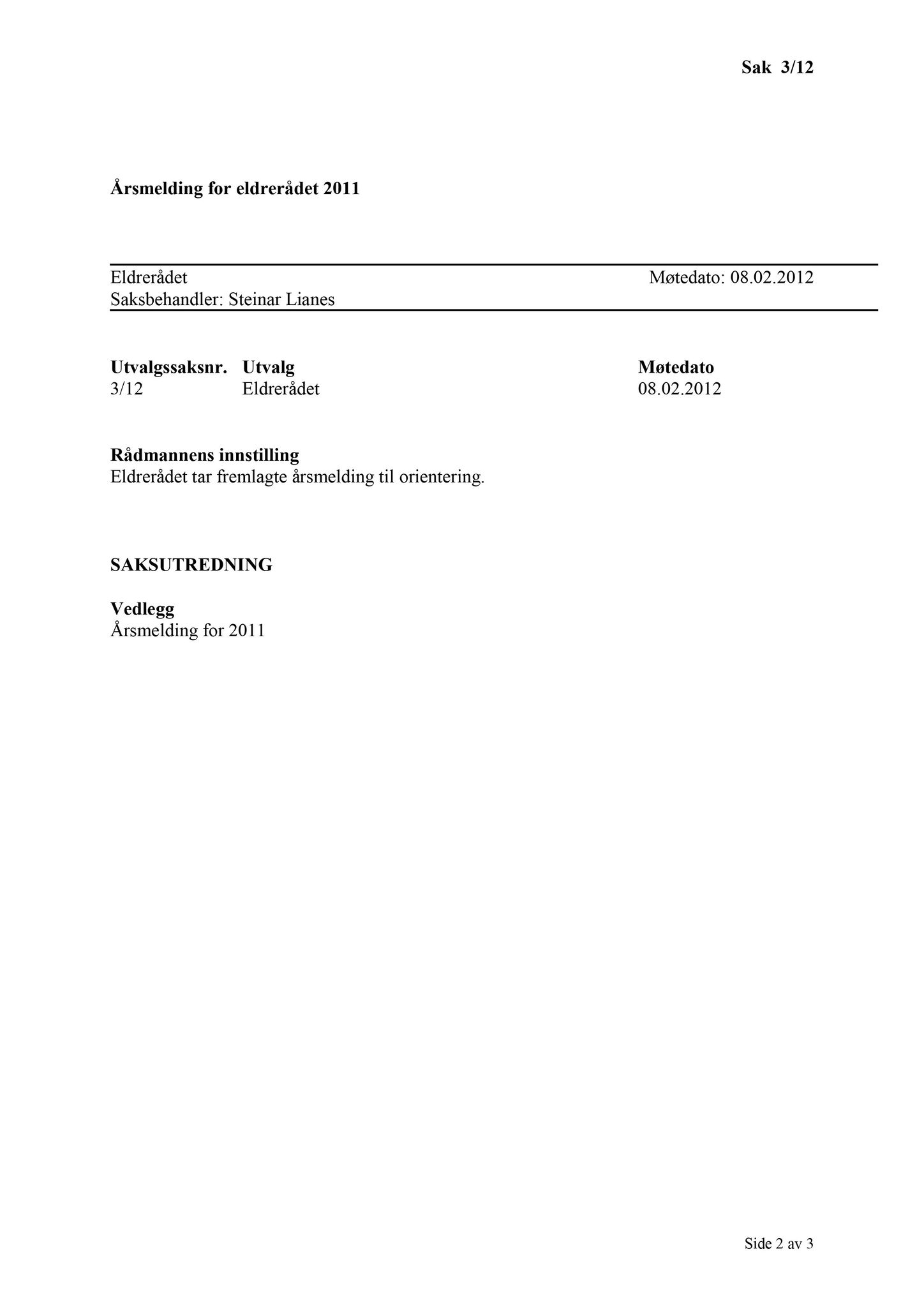 Klæbu Kommune, TRKO/KK/07-ER/L002: Eldrerådet - Møtedokumenter, 2012, s. 25