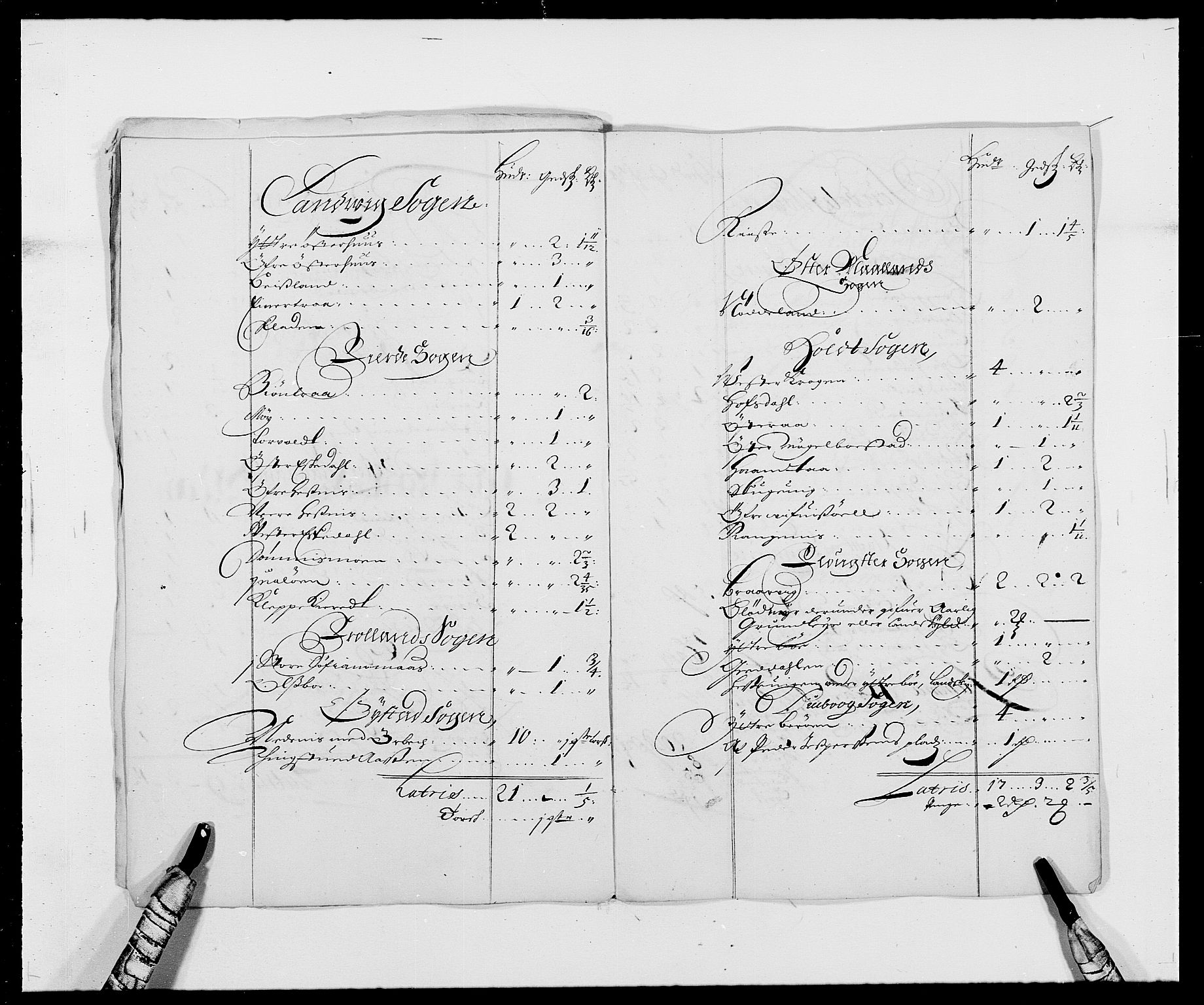 Rentekammeret inntil 1814, Reviderte regnskaper, Fogderegnskap, AV/RA-EA-4092/R39/L2308: Fogderegnskap Nedenes, 1684-1689, s. 137