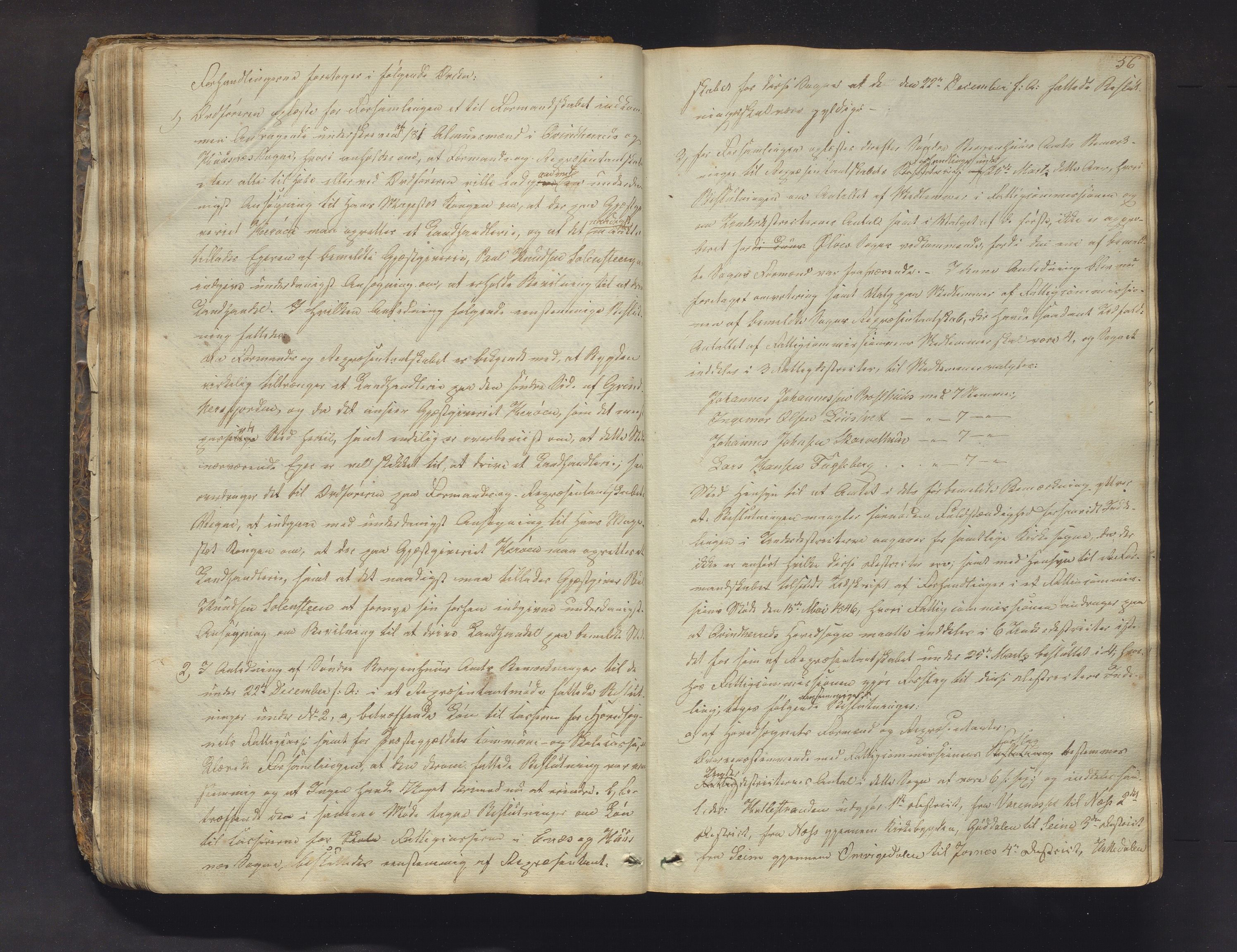 Kvinnherad kommune. Formannskapet, IKAH/1224-021/A/Aa/L0001: Møtebok for formannskap og heradstyre i Kvinnherad prestegjeld og styre i soknekommunane Kvinnherad, Ølve, Husnes og Ænes, 1838-1884, s. 56