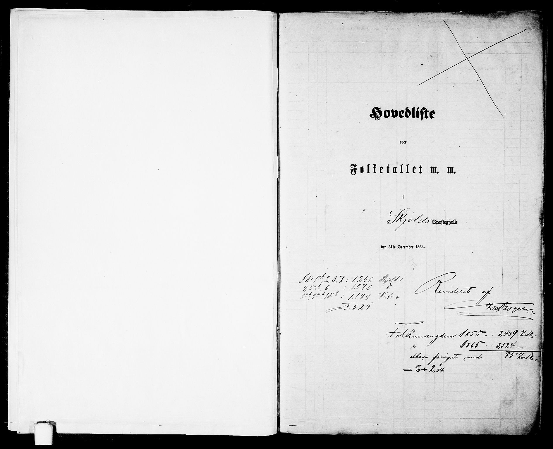 RA, Folketelling 1865 for 1154P Skjold prestegjeld, 1865, s. 5