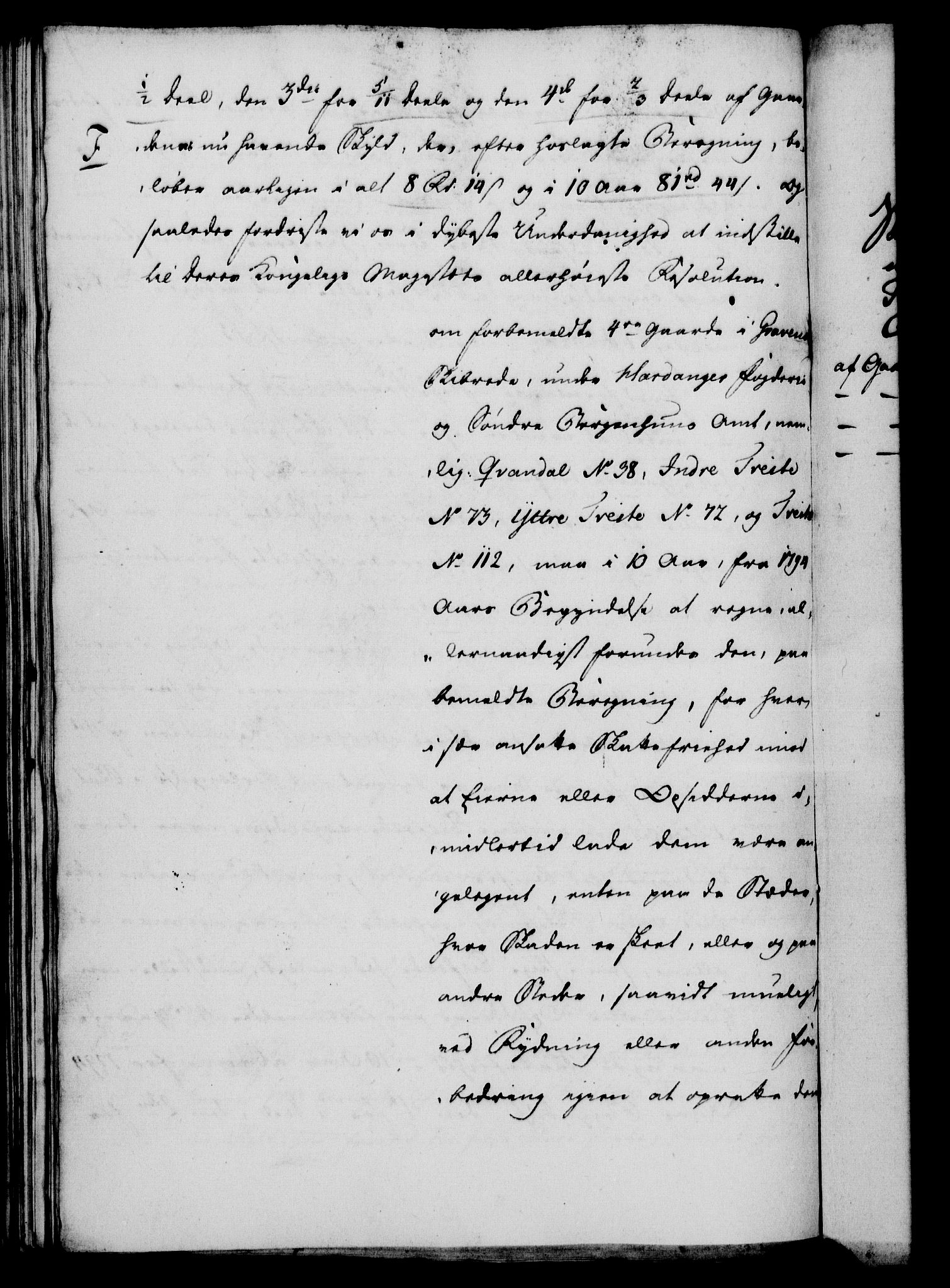 Rentekammeret, Kammerkanselliet, AV/RA-EA-3111/G/Gf/Gfa/L0078: Norsk relasjons- og resolusjonsprotokoll (merket RK 52.78), 1796, s. 319