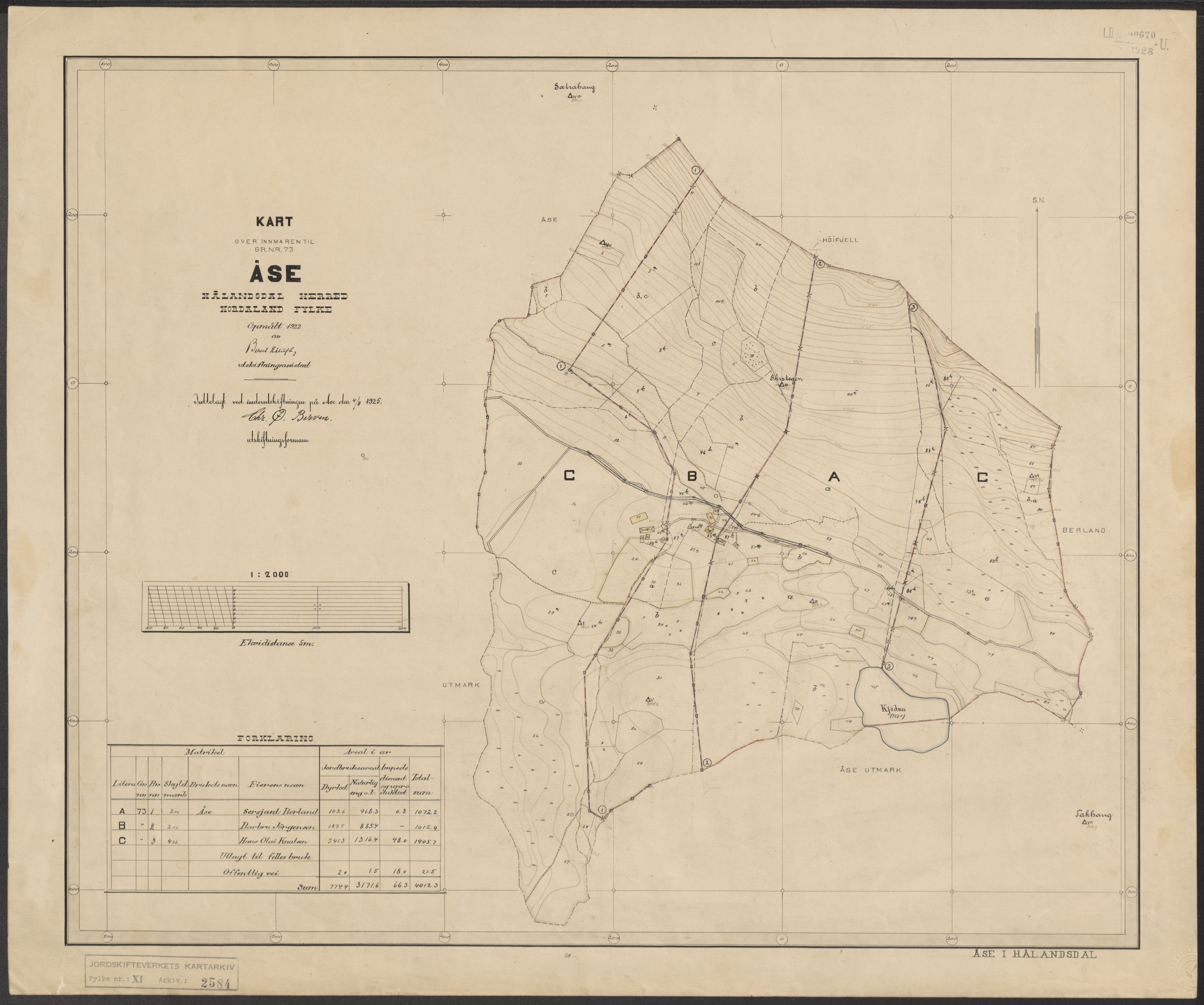 Jordskifteverkets kartarkiv, AV/RA-S-3929/T, 1859-1988, s. 2905