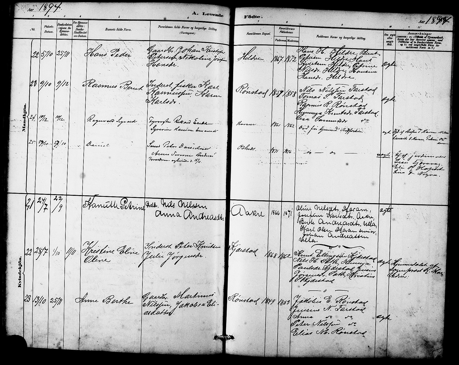 Ministerialprotokoller, klokkerbøker og fødselsregistre - Møre og Romsdal, AV/SAT-A-1454/536/L0510: Klokkerbok nr. 536C05, 1881-1898, s. 99