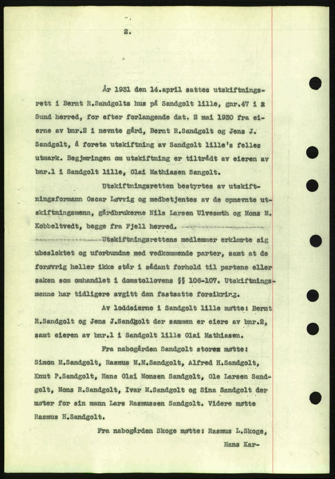 Midhordland sorenskriveri, SAB/A-3001/1/G/Gb/Gbh/L0005: Pantebok nr. A9-10, 1938-1938, Dagboknr: 351/1938