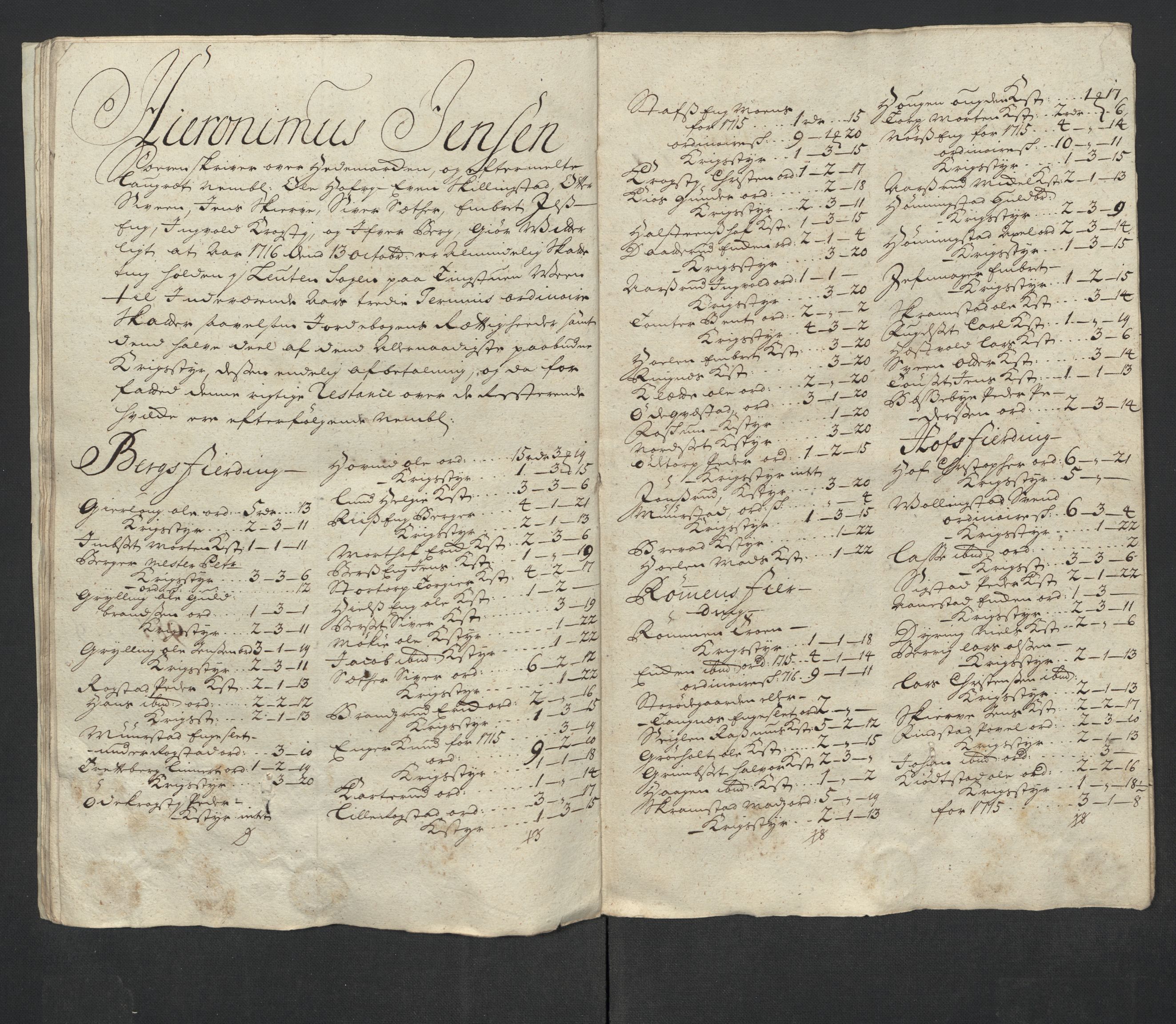 Rentekammeret inntil 1814, Reviderte regnskaper, Fogderegnskap, AV/RA-EA-4092/R16/L1055: Fogderegnskap Hedmark, 1716, s. 409