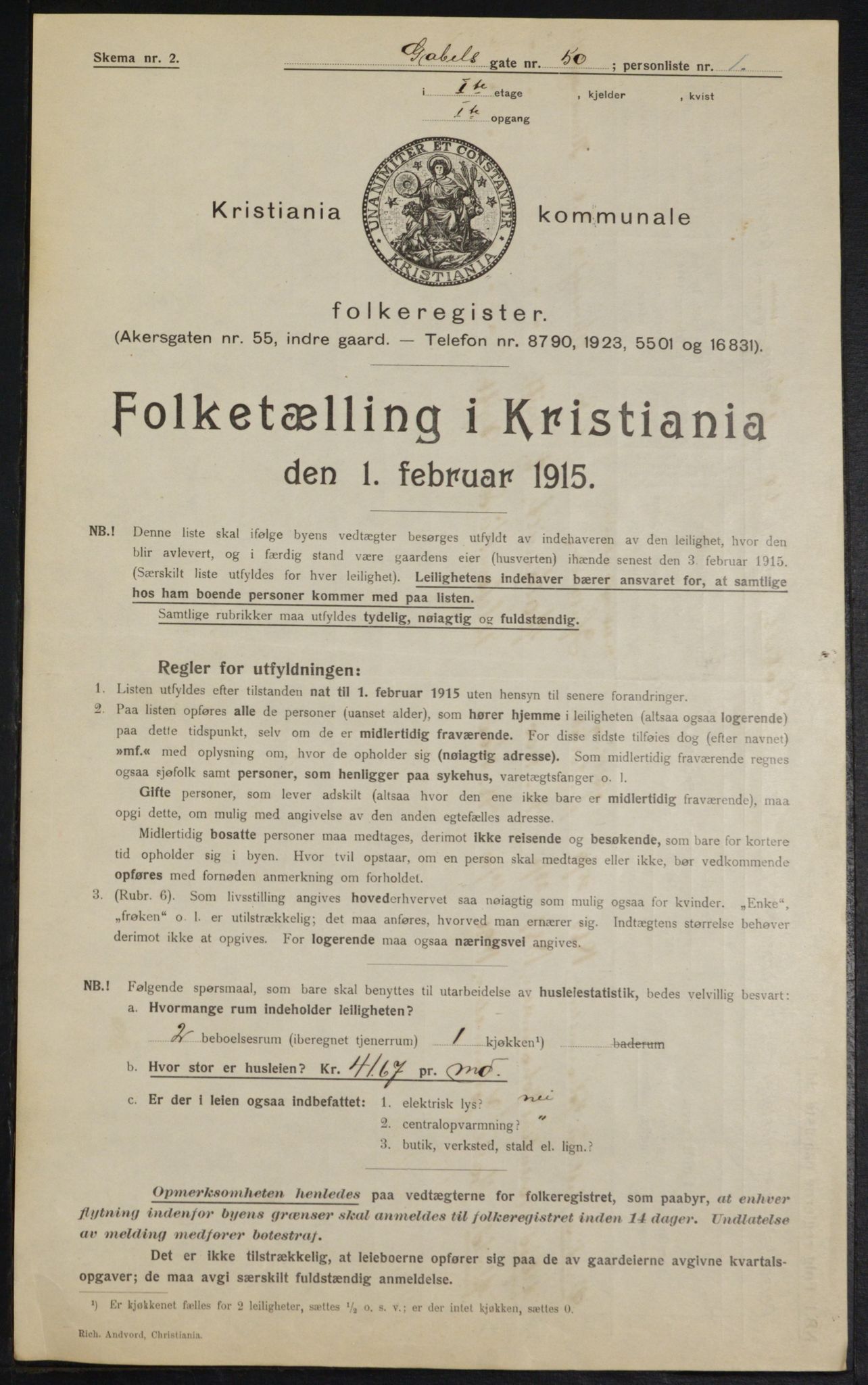 OBA, Kommunal folketelling 1.2.1915 for Kristiania, 1915, s. 28403