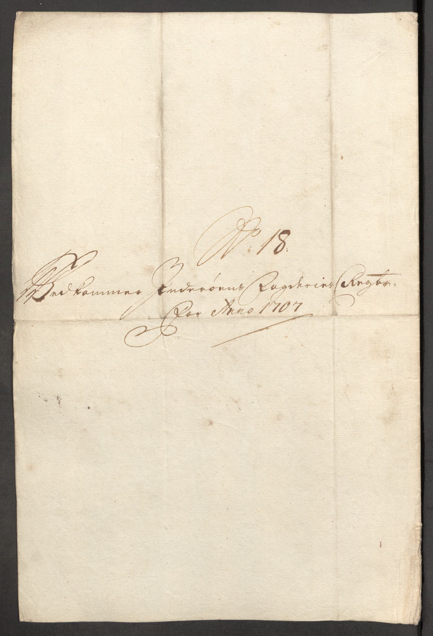 Rentekammeret inntil 1814, Reviderte regnskaper, Fogderegnskap, RA/EA-4092/R63/L4315: Fogderegnskap Inderøy, 1706-1707, s. 471