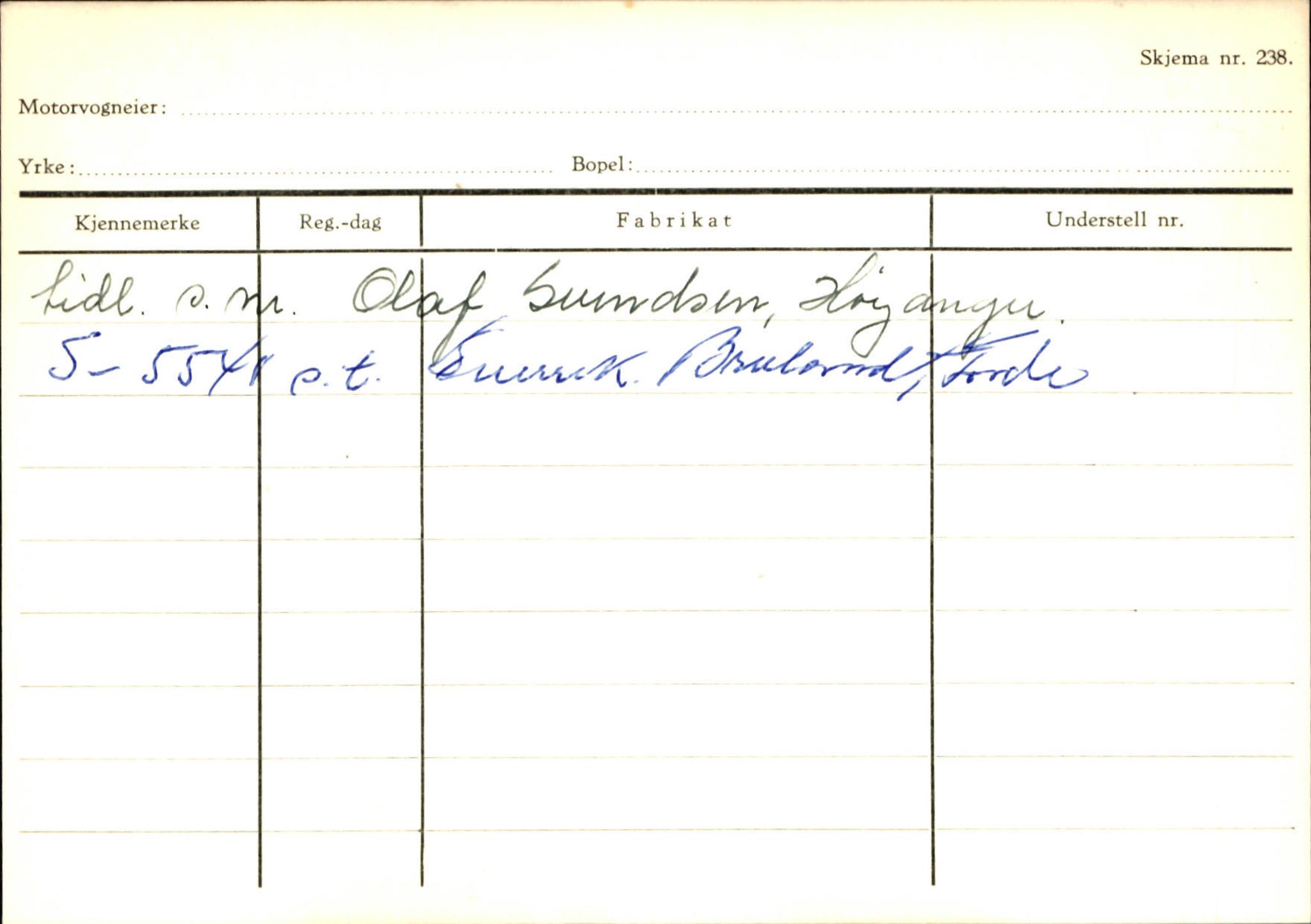 Statens vegvesen, Sogn og Fjordane vegkontor, SAB/A-5301/4/F/L0130: Eigarregister Eid T-Å. Høyanger A-O, 1945-1975, s. 2023