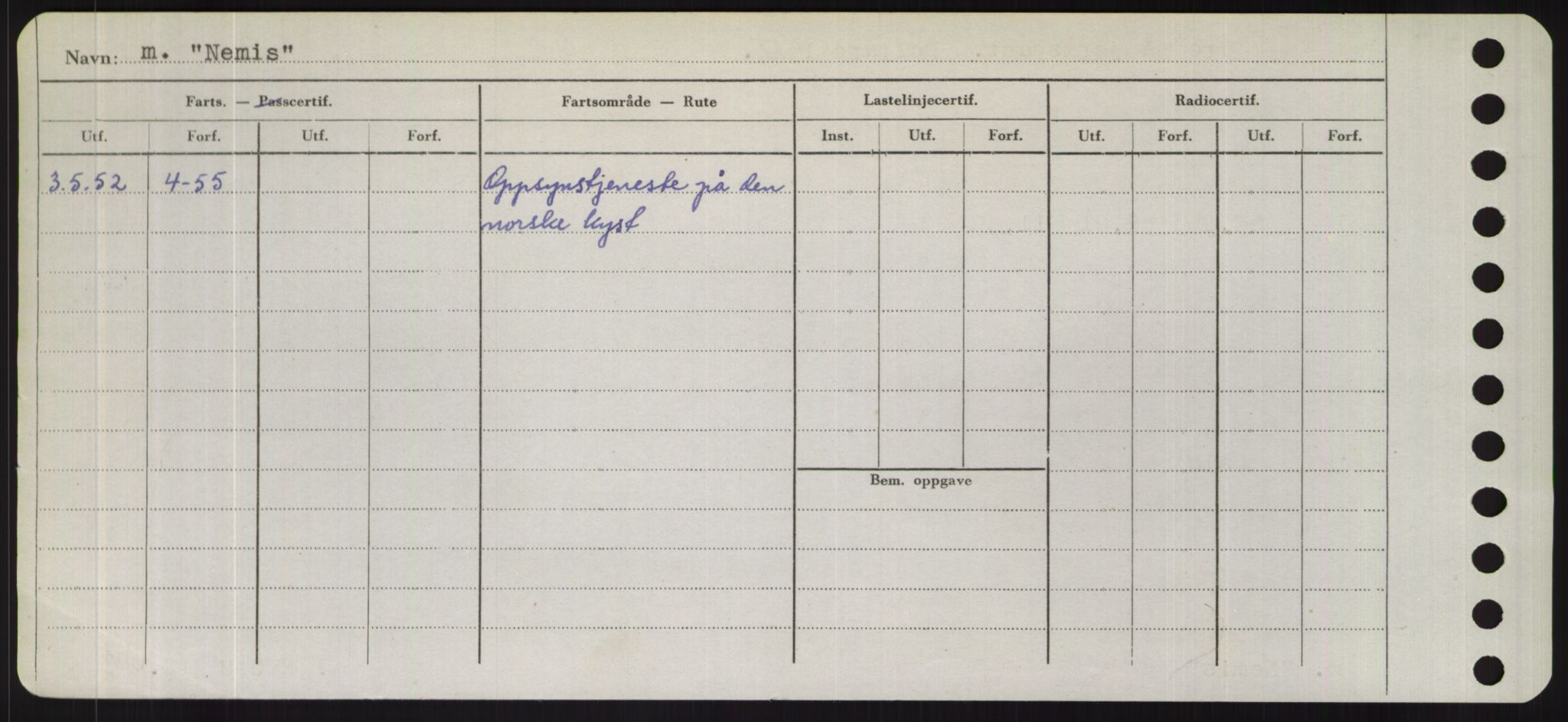 Sjøfartsdirektoratet med forløpere, Skipsmålingen, RA/S-1627/H/Hd/L0026: Fartøy, N-Norhol, s. 104