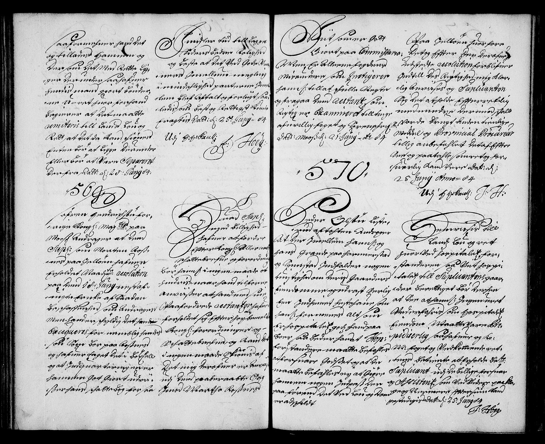 Stattholderembetet 1572-1771, AV/RA-EA-2870/Ae/L0001: Supplikasjons- og resolusjonsprotokoll, 1683-1684