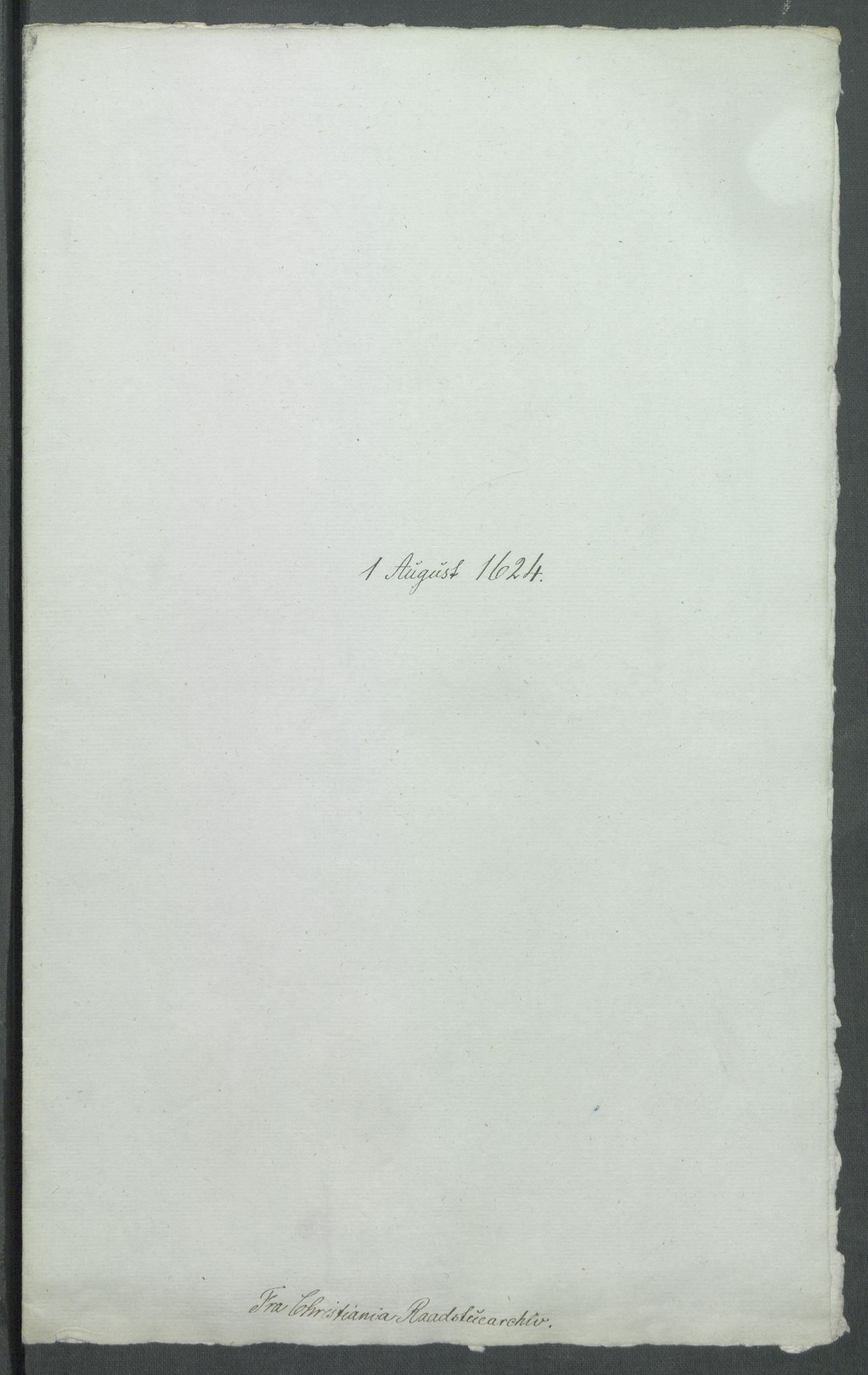 Riksarkivets diplomsamling, RA/EA-5965/F02/L0134: Dokumenter, 1624, s. 24