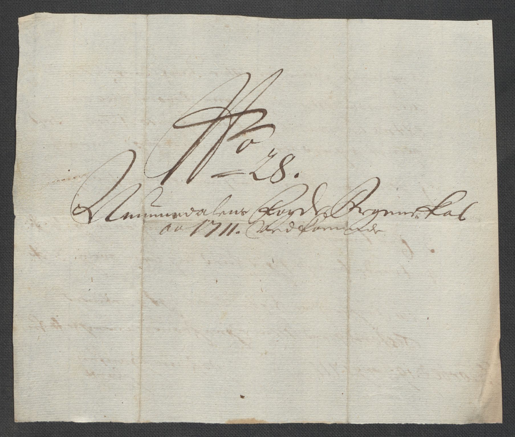 Rentekammeret inntil 1814, Reviderte regnskaper, Fogderegnskap, AV/RA-EA-4092/R64/L4432: Fogderegnskap Namdal, 1711, s. 390