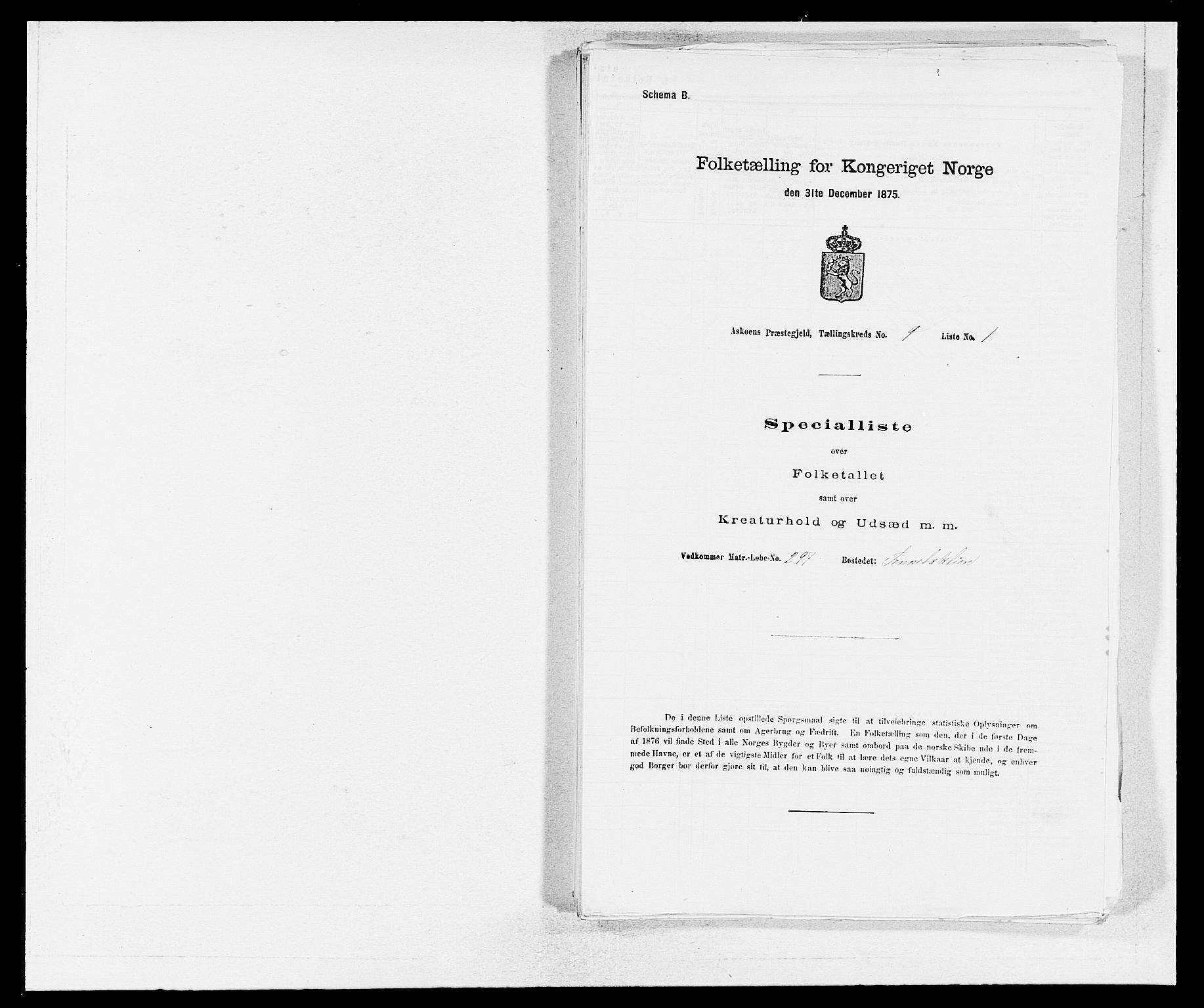 SAB, Folketelling 1875 for 1247P Askøy prestegjeld, 1875, s. 1268