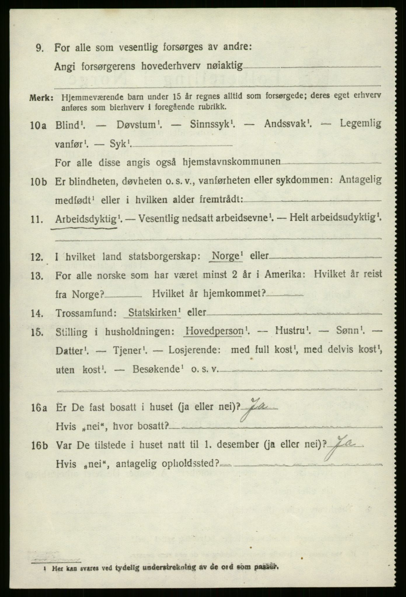 SAB, Folketelling 1920 for 1445 Gloppen herred, 1920, s. 3631