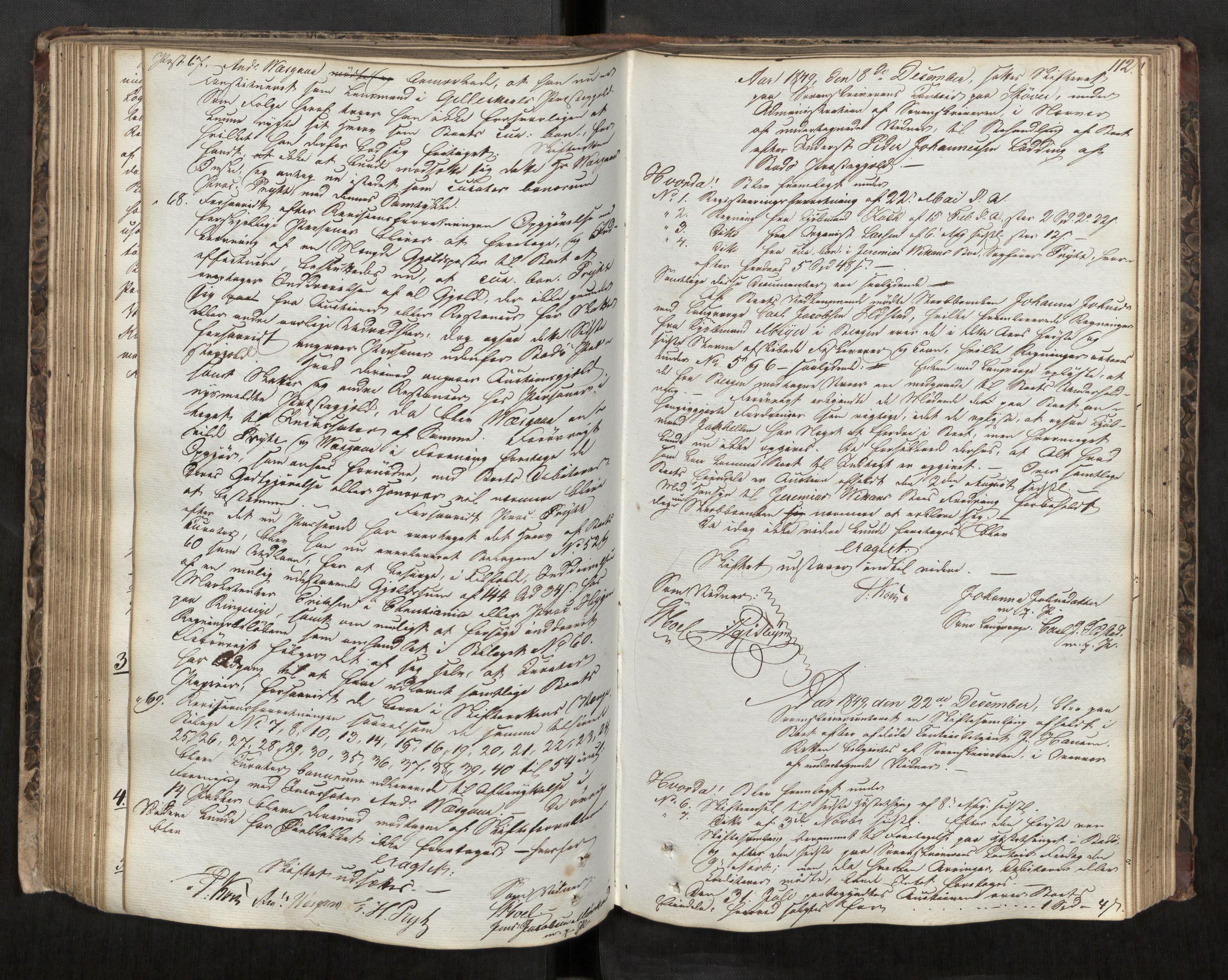 Salten sorenskriveri, AV/SAT-A-4578/1/3/3B/L0001: Skiftebehandlingsprotokoll, 1846-1853, s. 112
